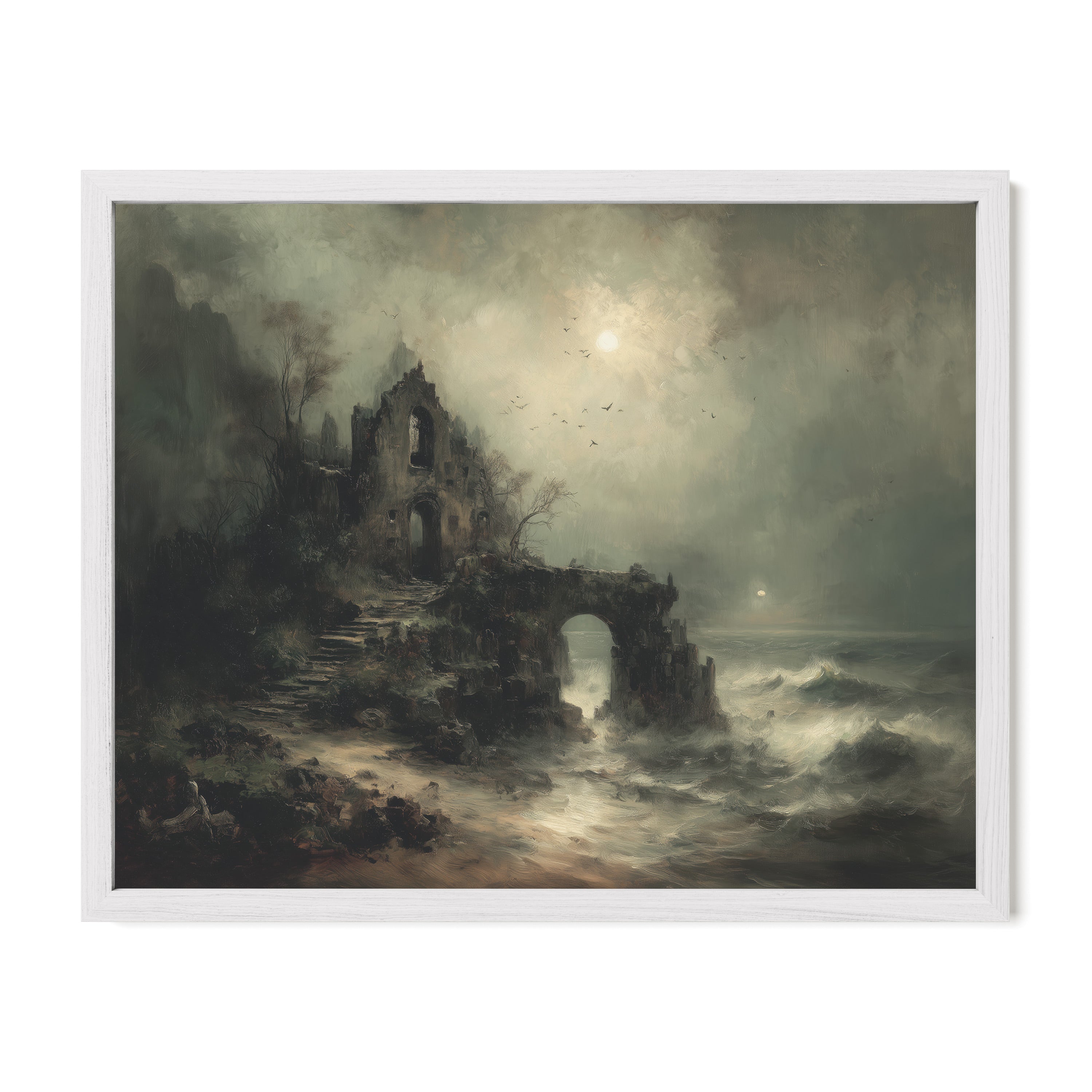 Ruined Church by the Sea