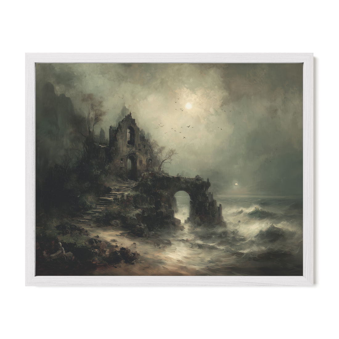 Ruined Church by the Sea