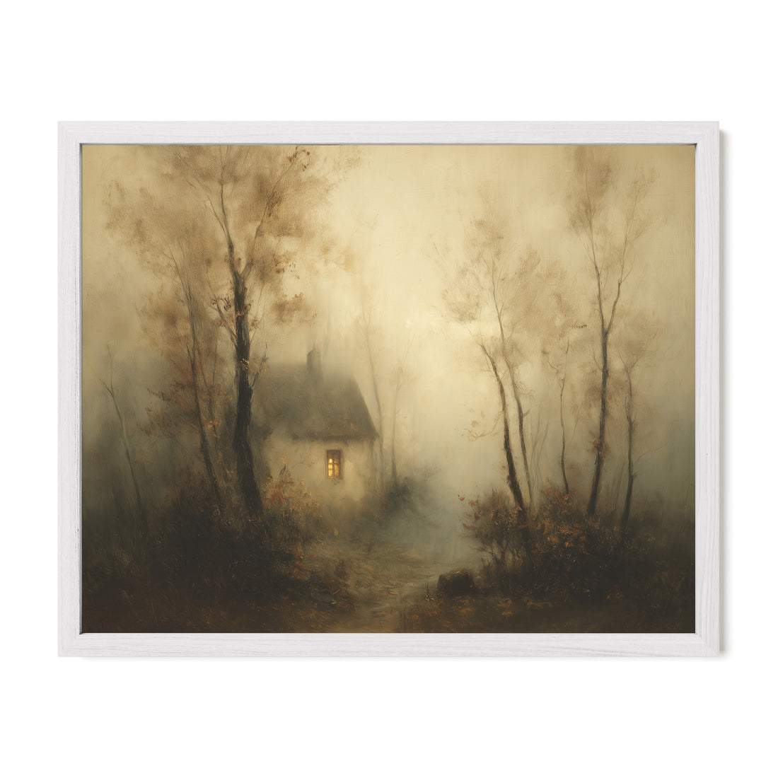 Fog House in Woodland