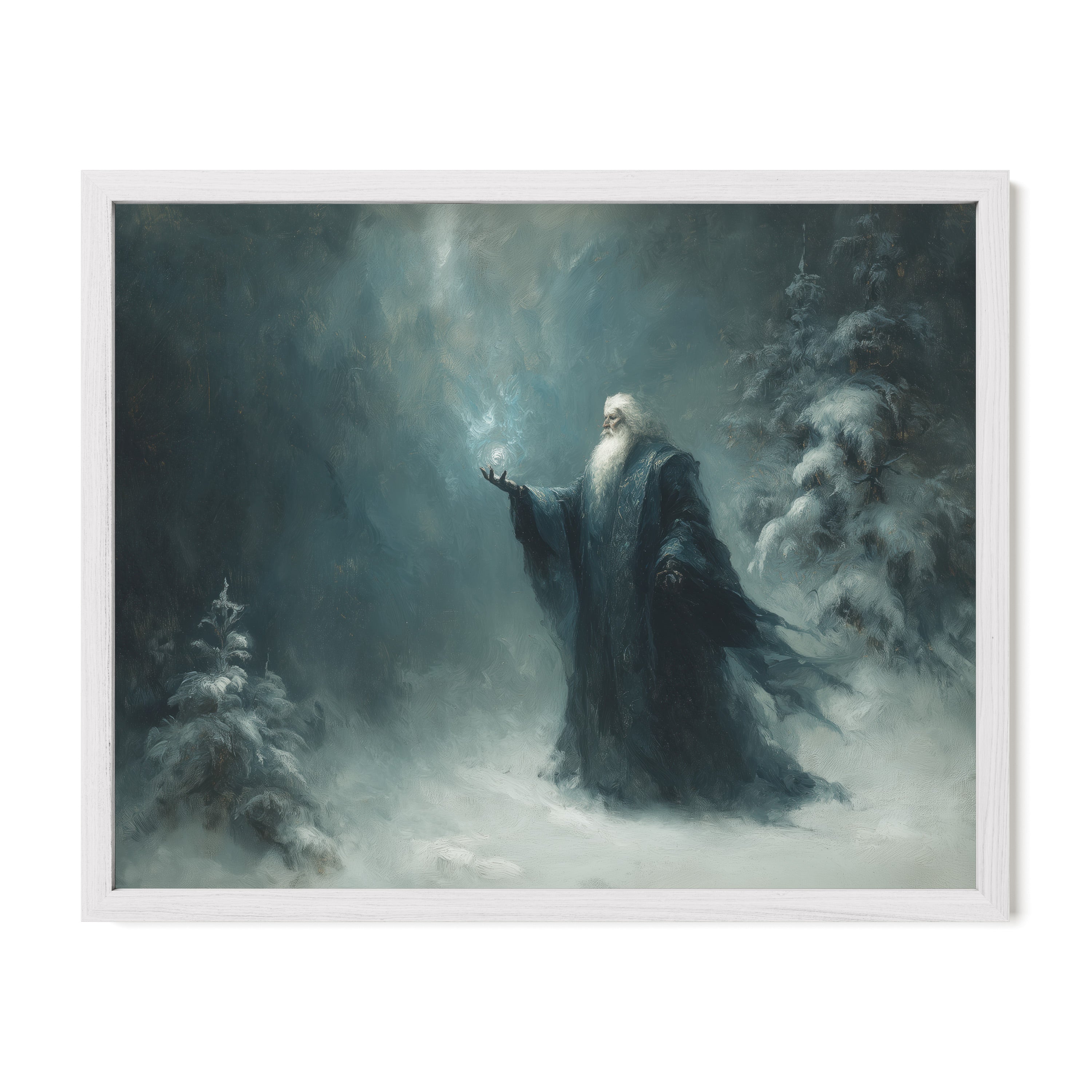 Winter Spirit With Lantern