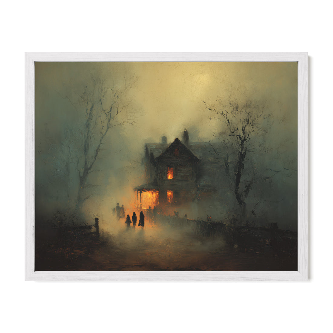 Moonlit Halloween Visit