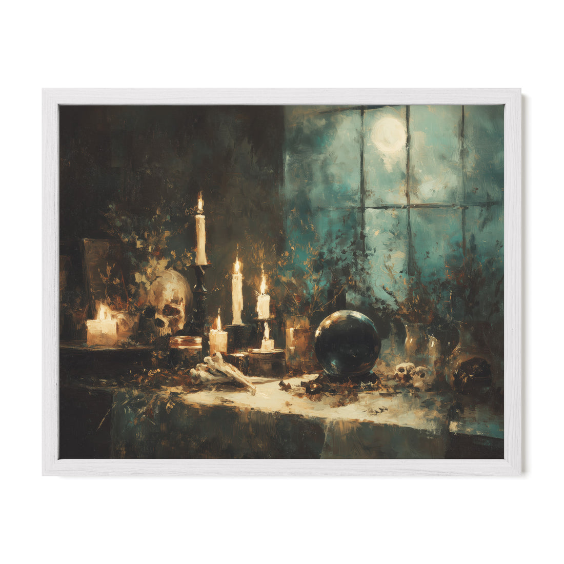 Seer’s Table With Candles