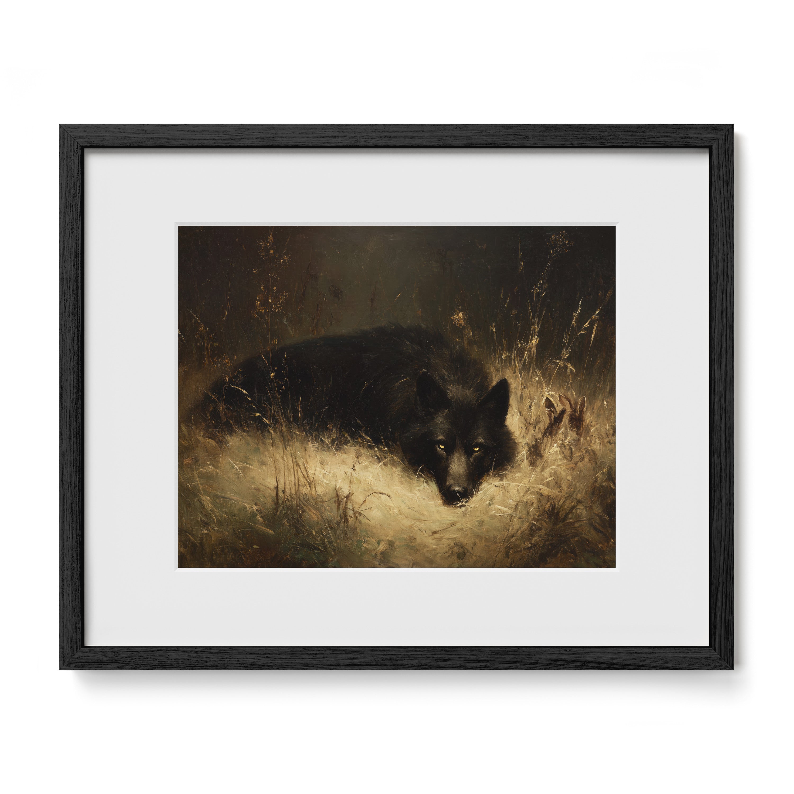 Wolf In Straw