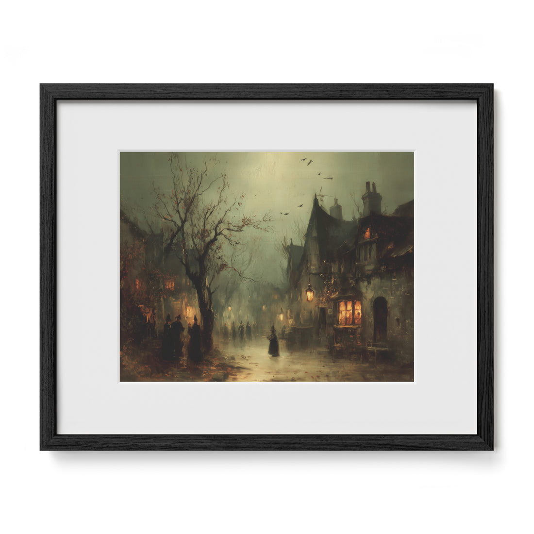 Haunted Street With Lights