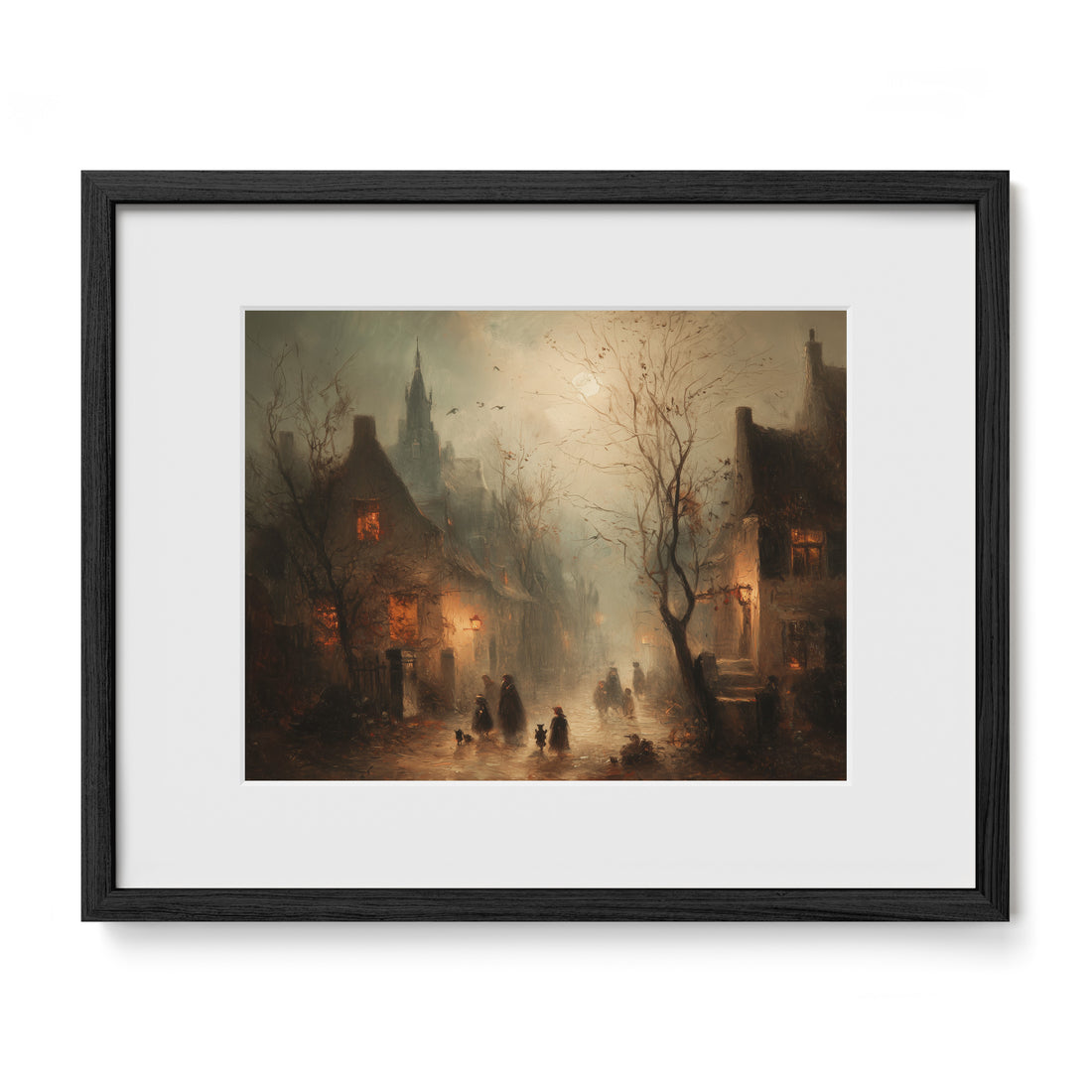 Street Lanterns at Dusk
