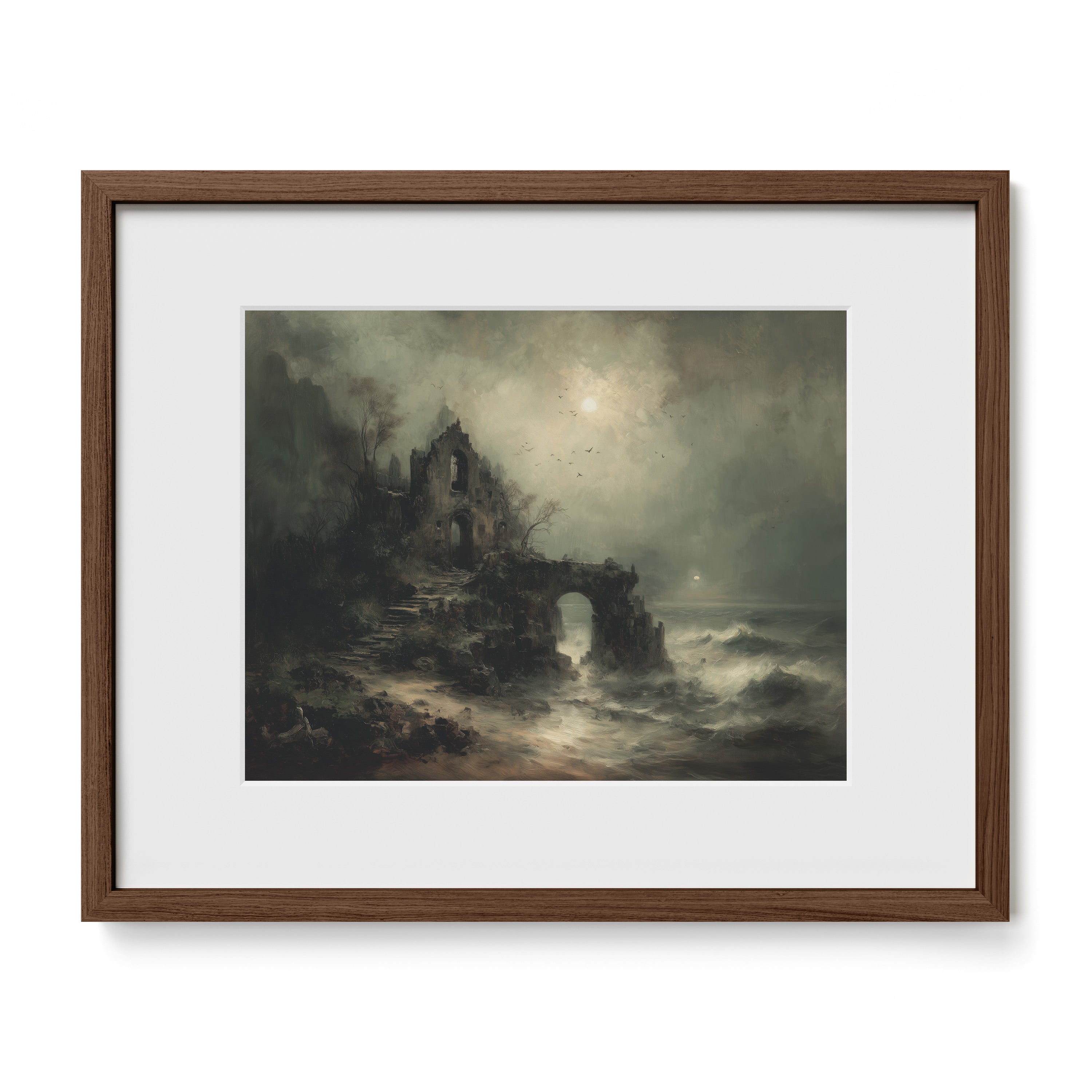 Ruined Church by the Sea