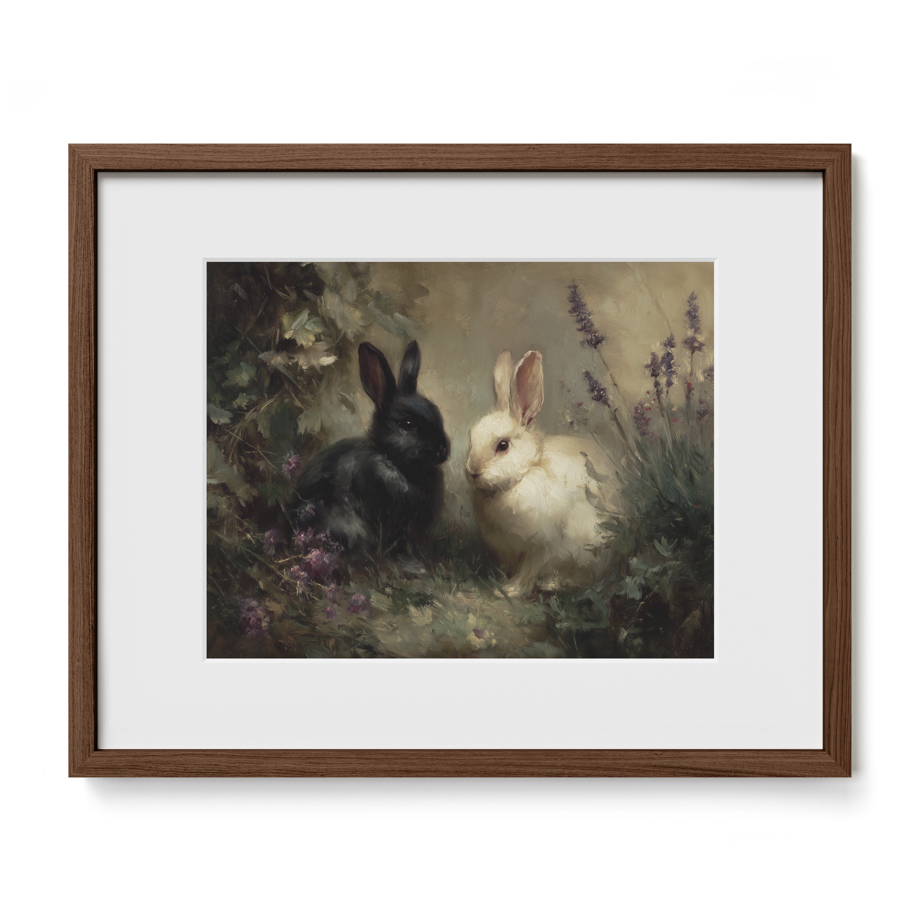 Black And White Rabbits