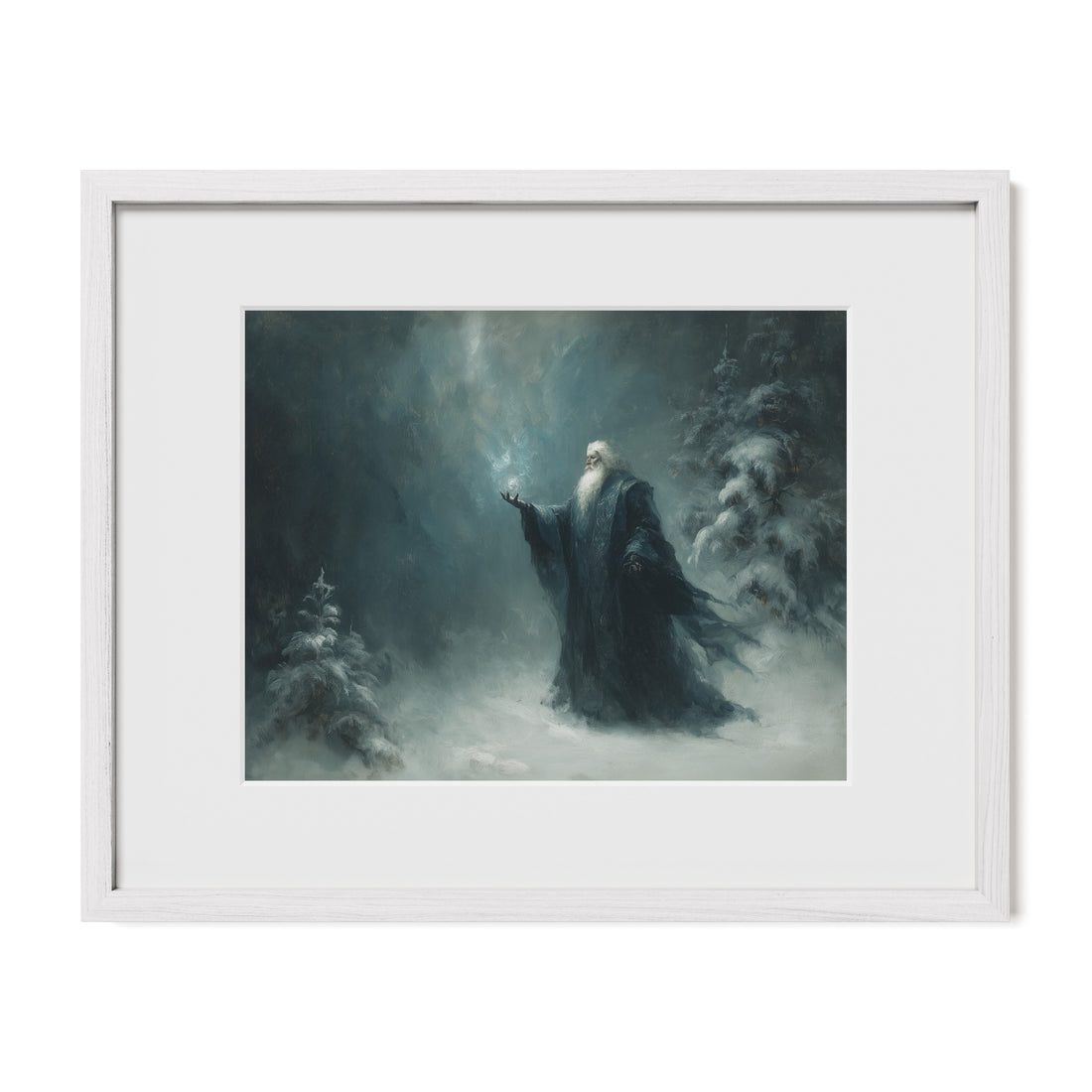 Winter Spirit With Lantern