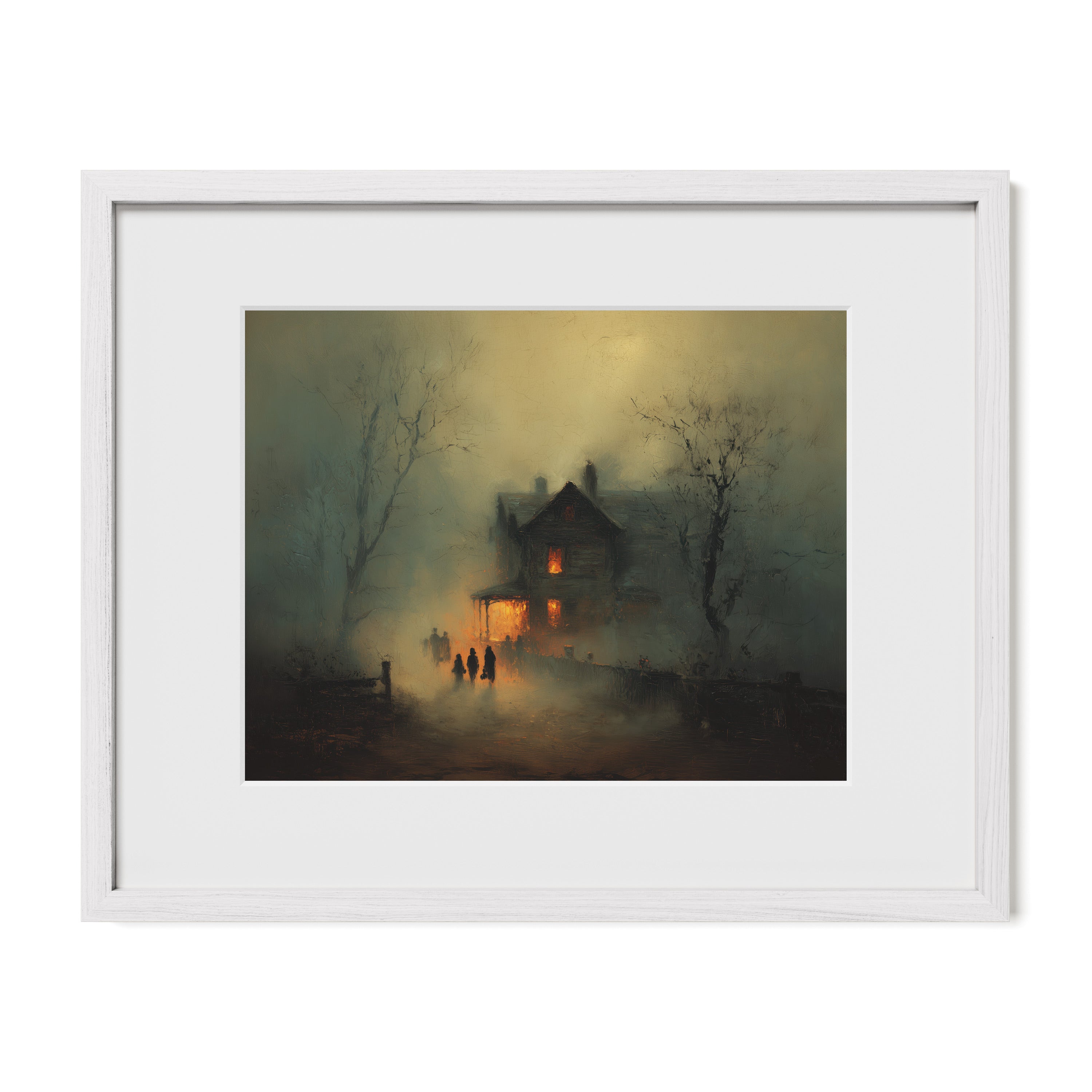 Moonlit Halloween Visit