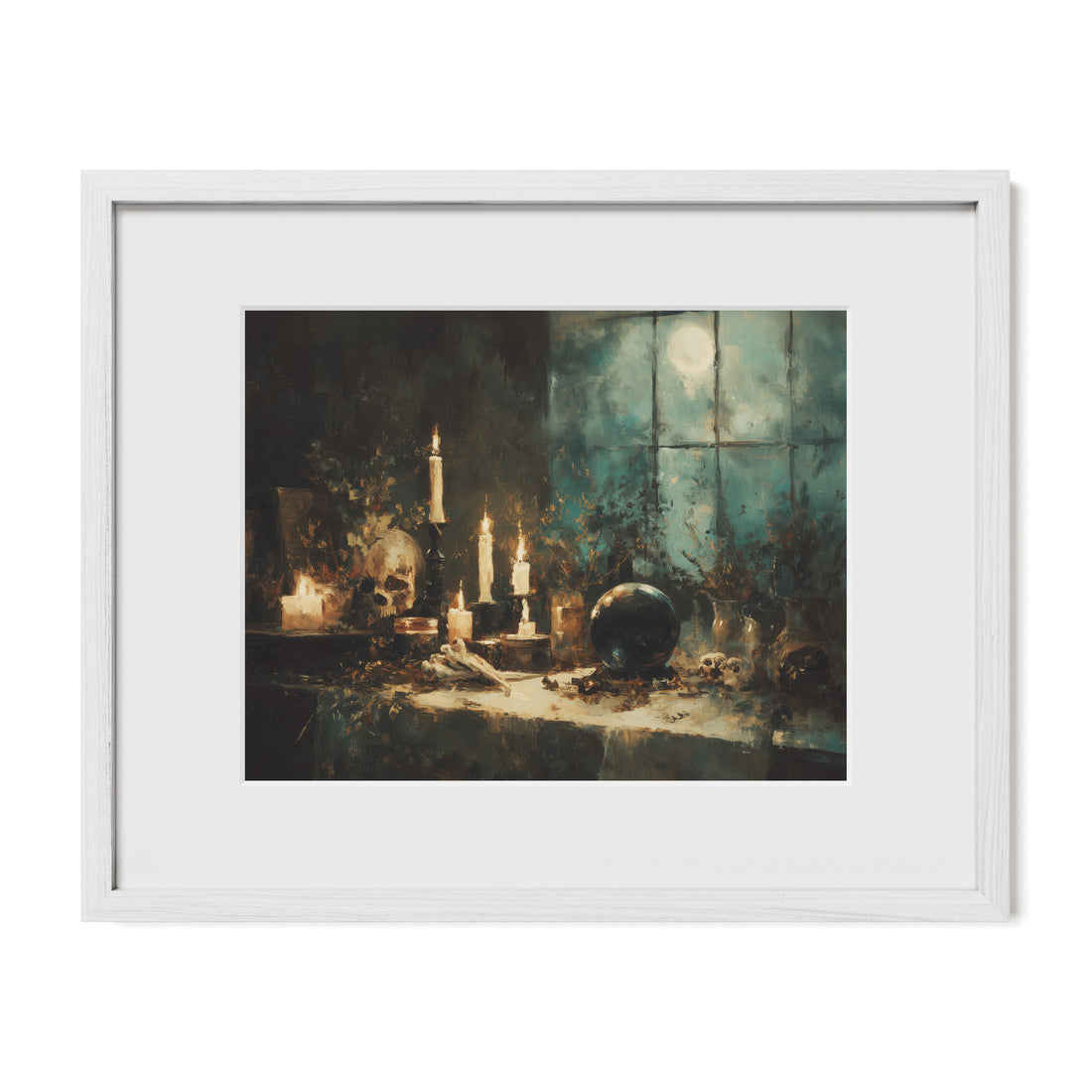 Seer’s Table With Candles