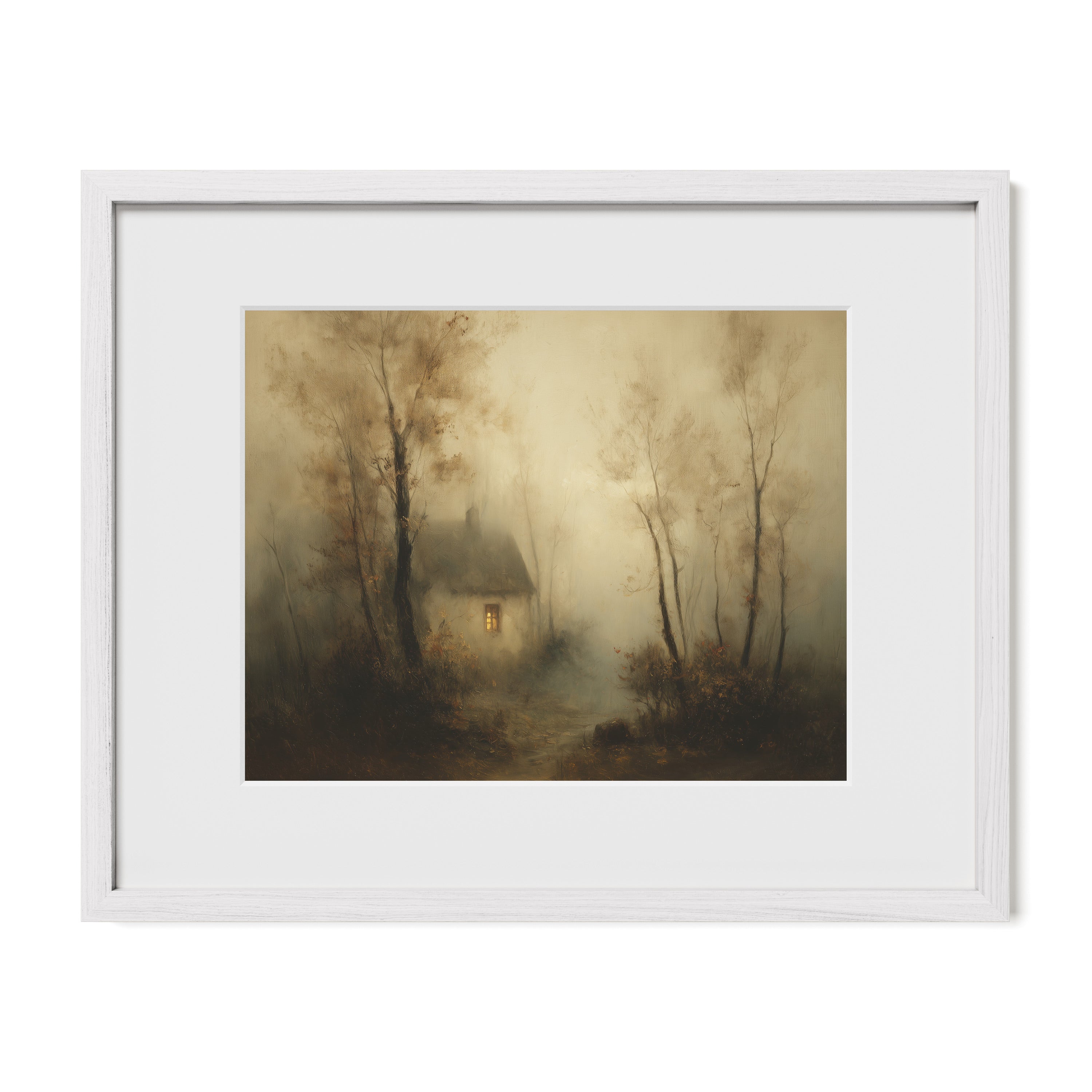 Fog House in Woodland