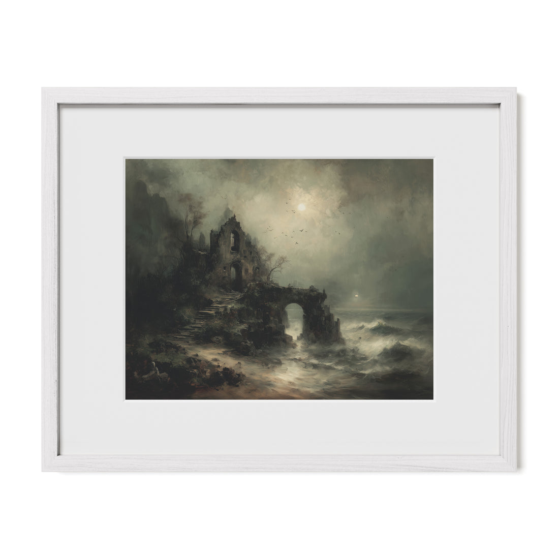 Ruined Church by the Sea