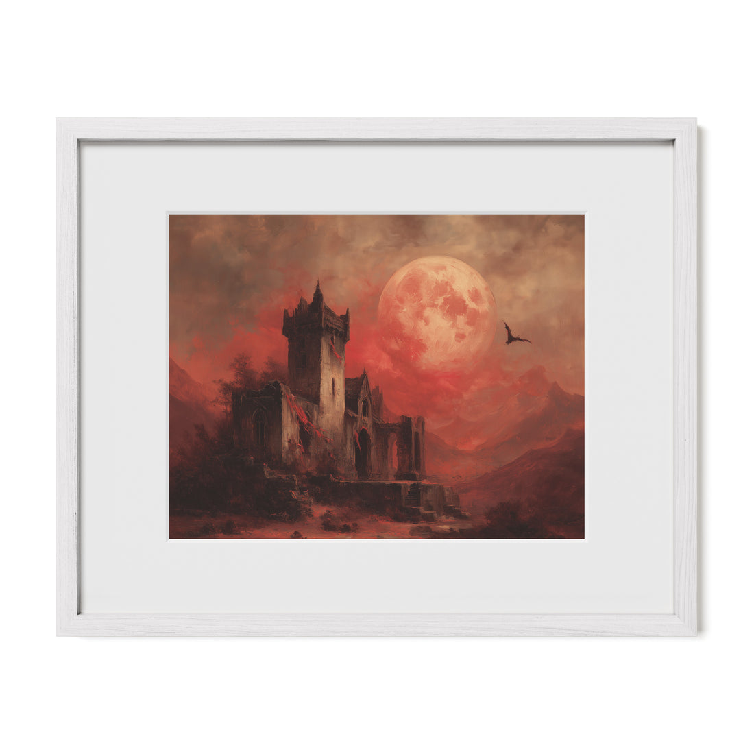 Castle Under Red Moon