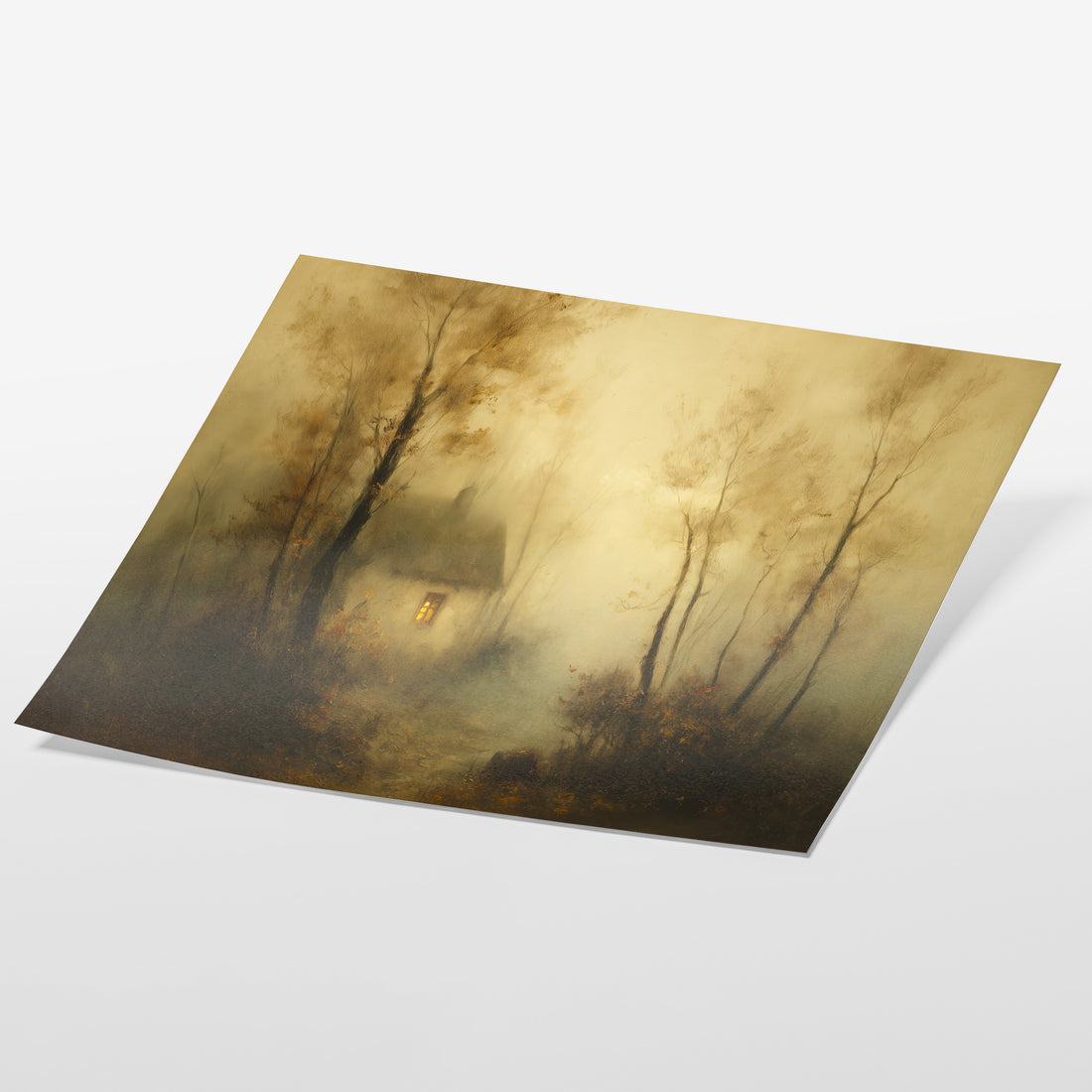 Fog House in Woodland