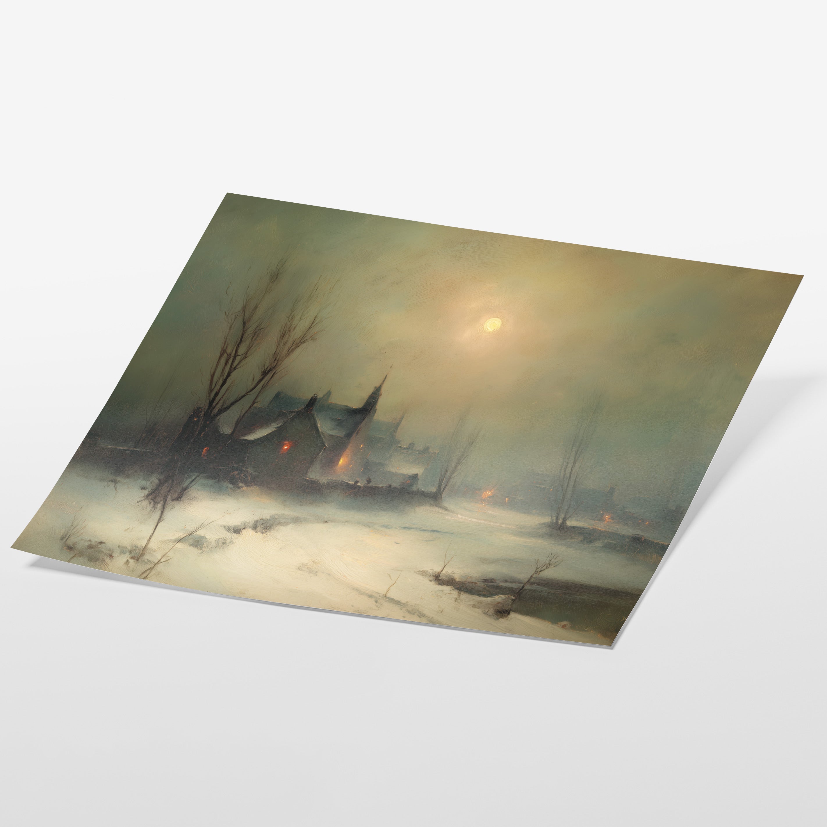 Church By The Frozen River