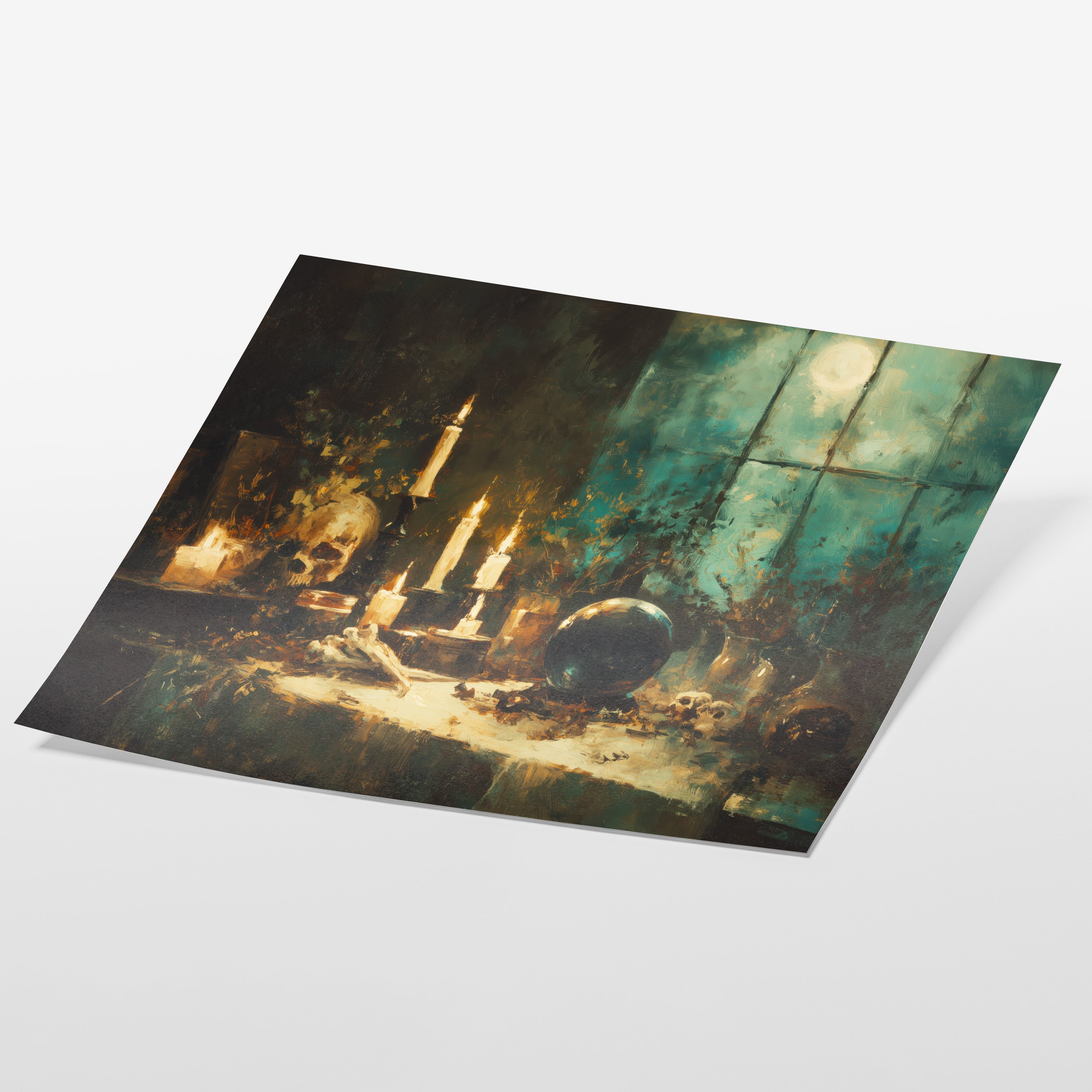 Seer’s Table With Candles
