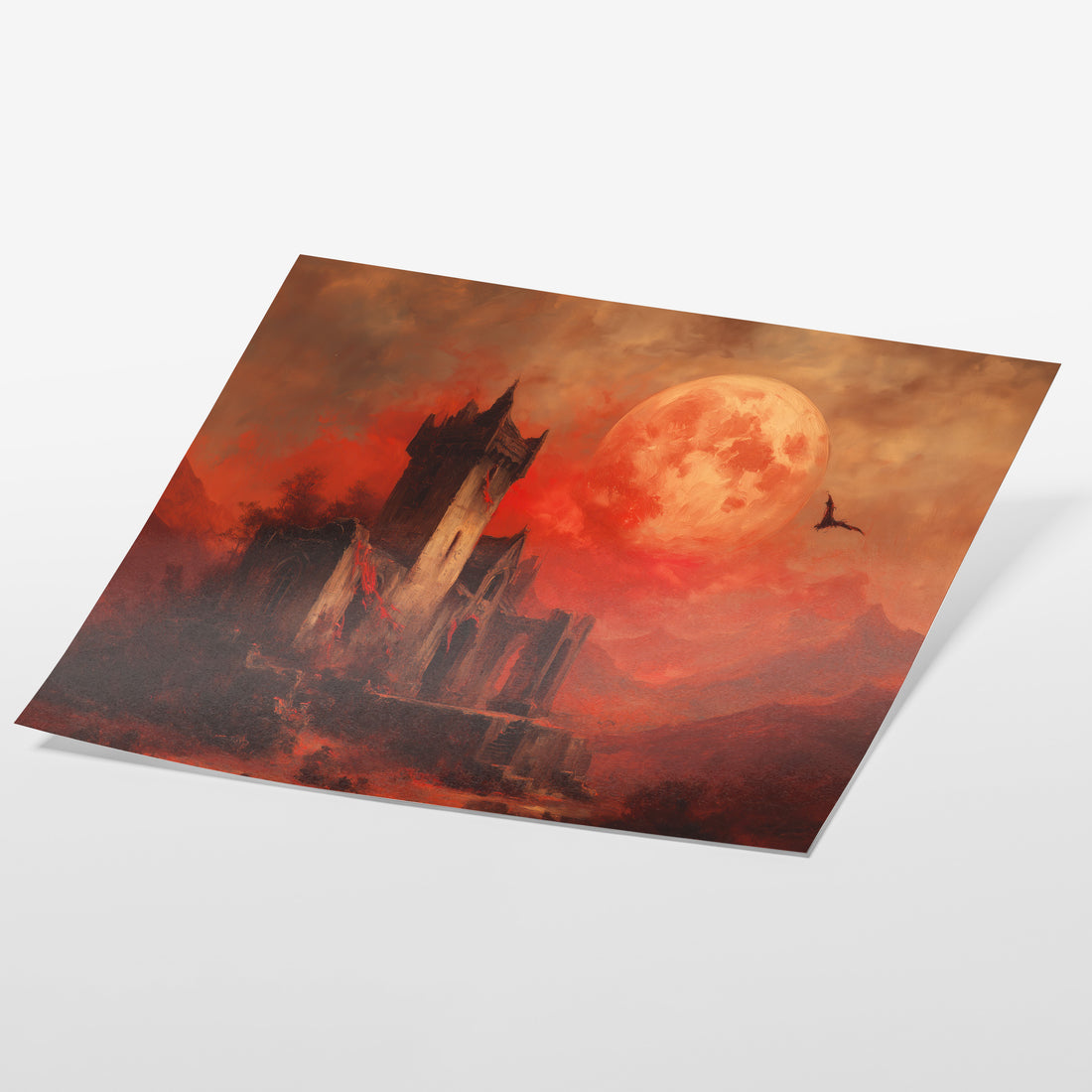 Castle Under Red Moon