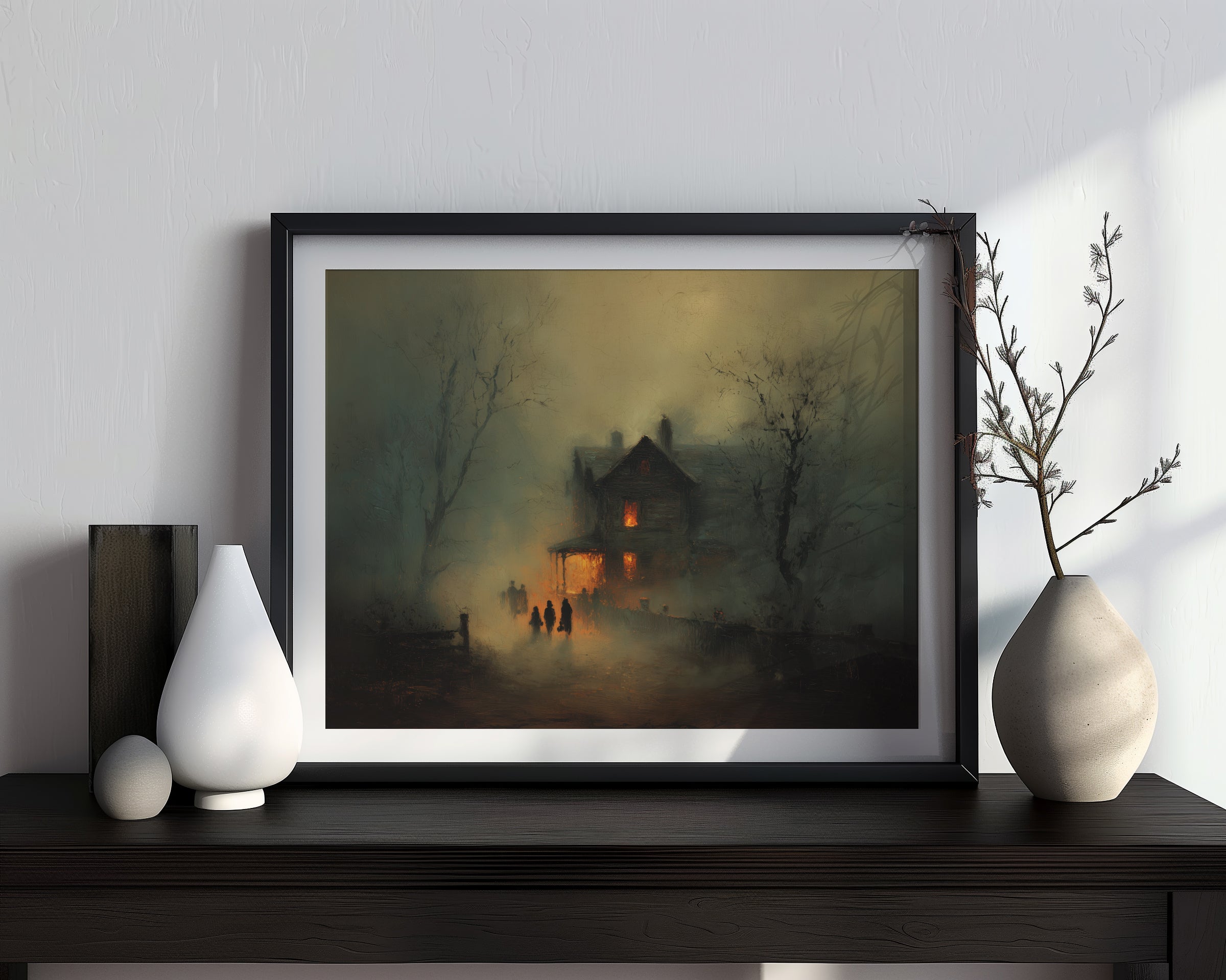 Moonlit Halloween Visit