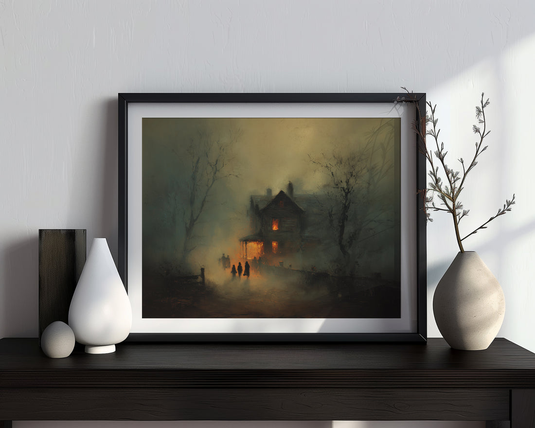 Moonlit Halloween Visit