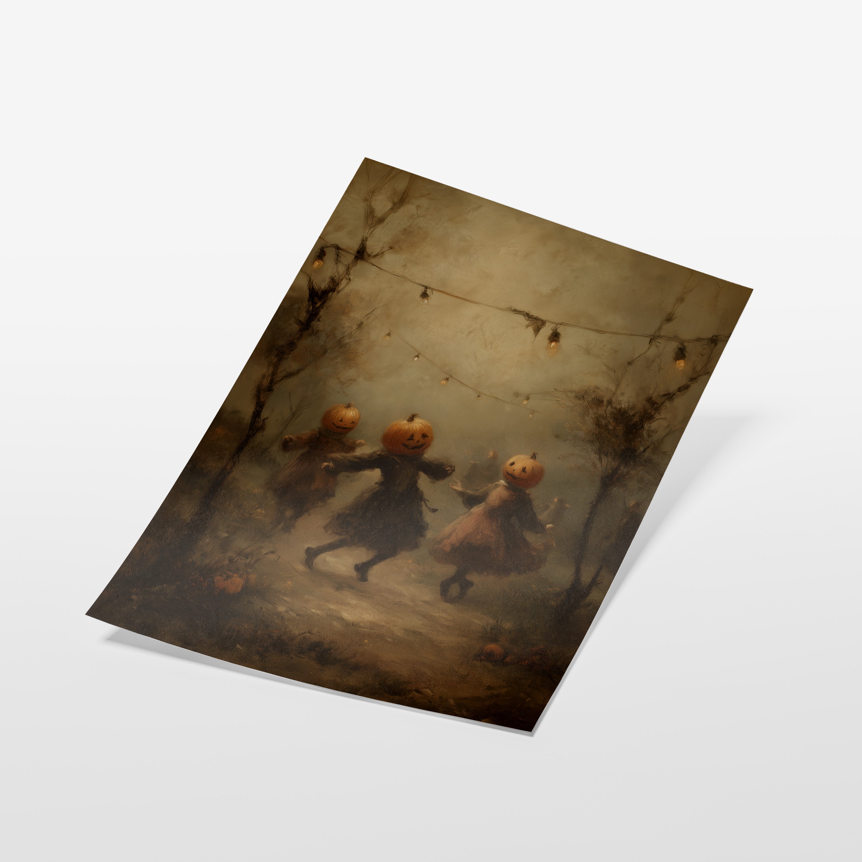 Pumpkin Dance at Dusk