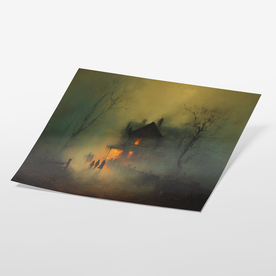 Moonlit Halloween Visit