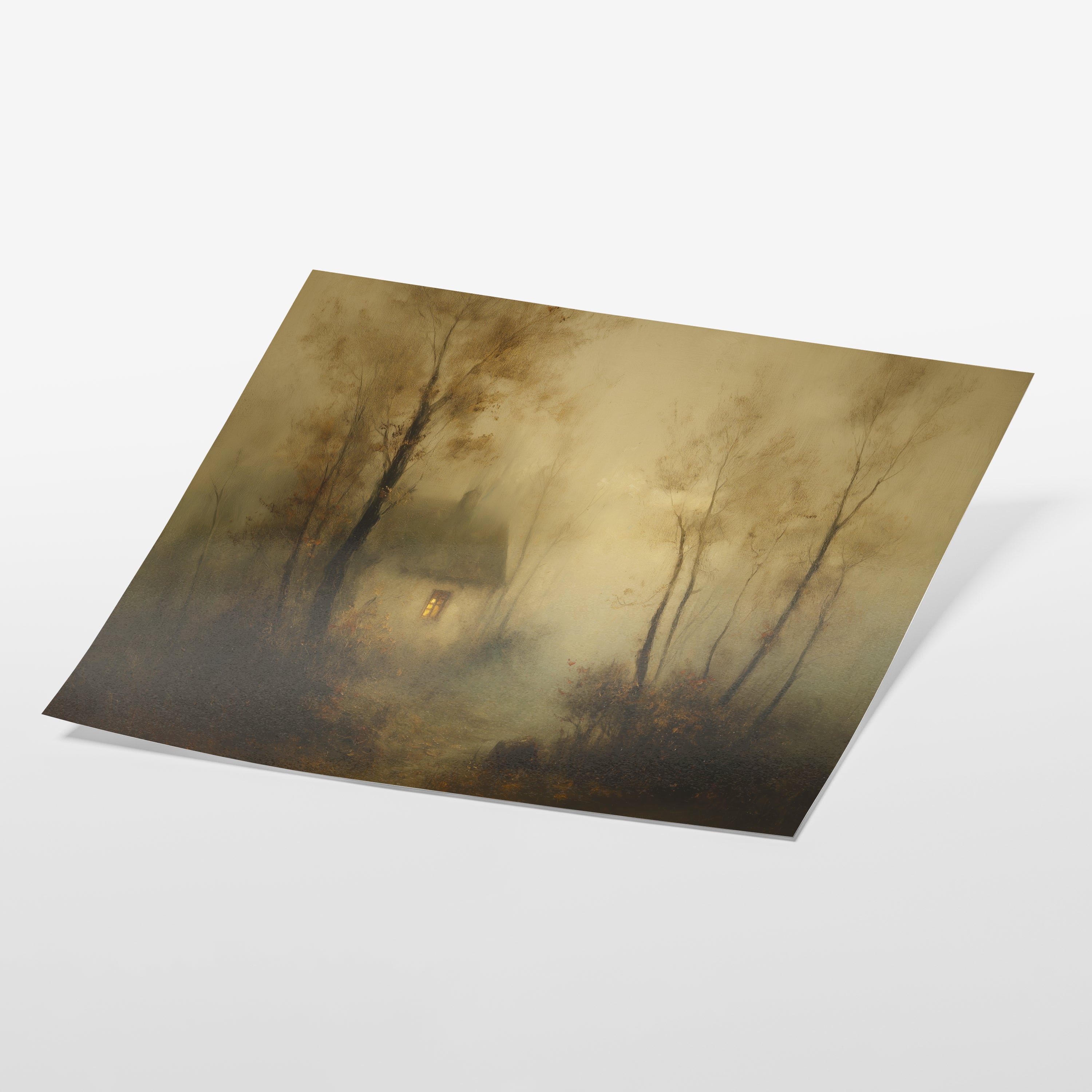 Fog House in Woodland