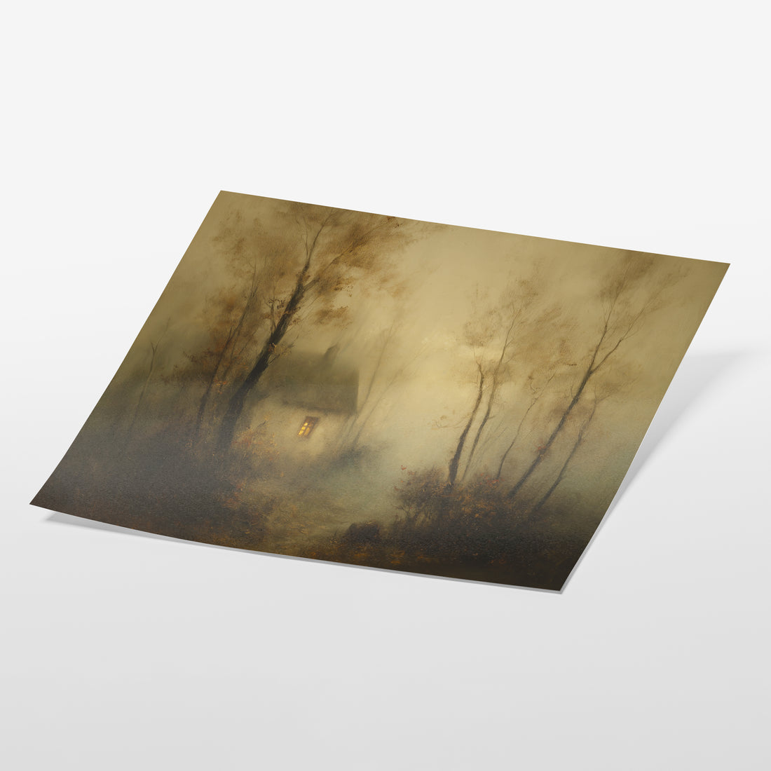 Fog House in Woodland