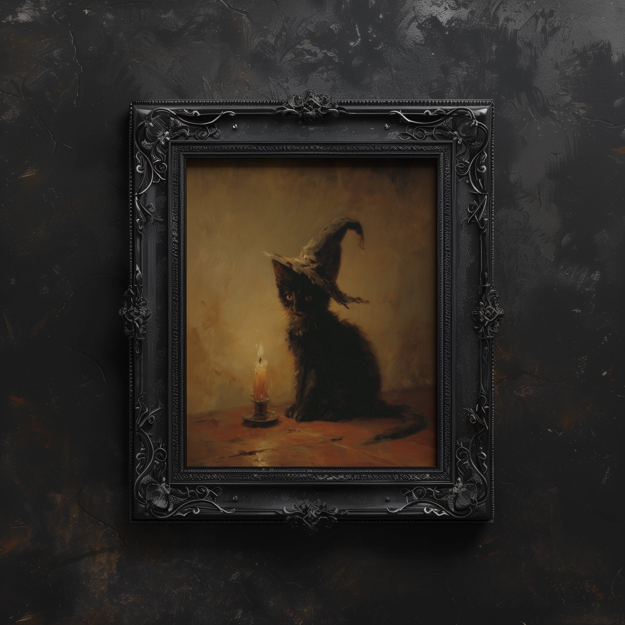 Cat and Candle Magic