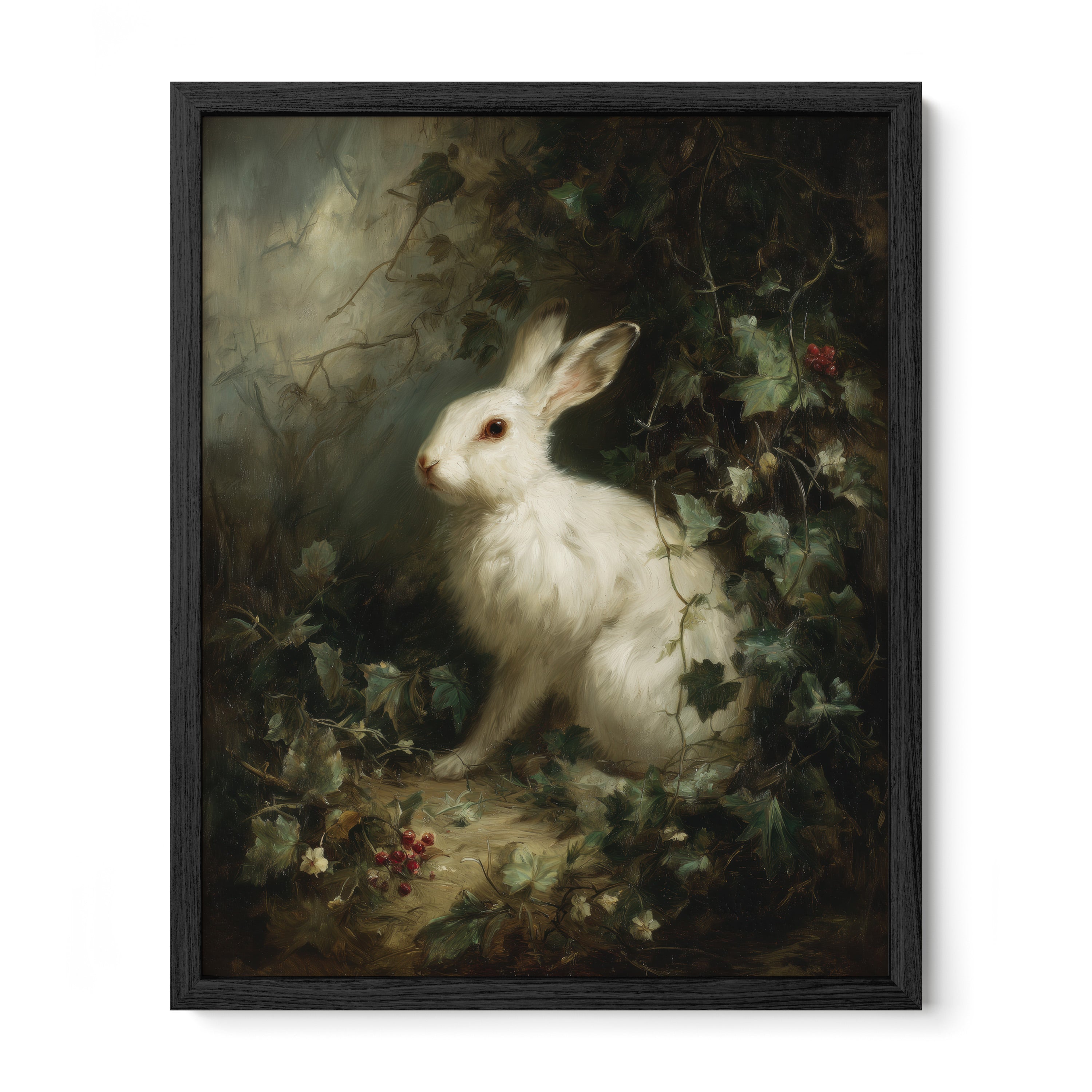 White Rabbit In Ivy