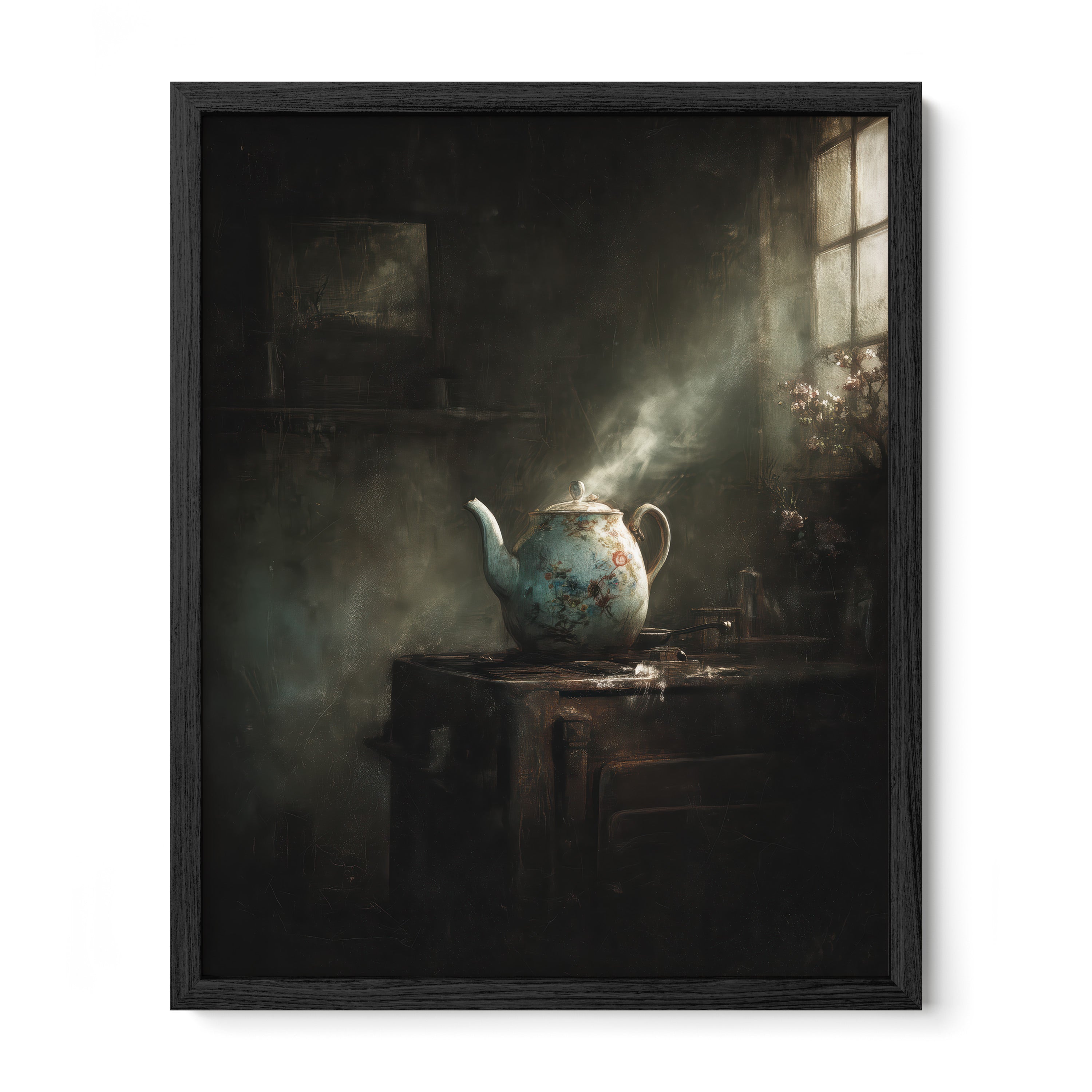 Teapot in Morning Dust