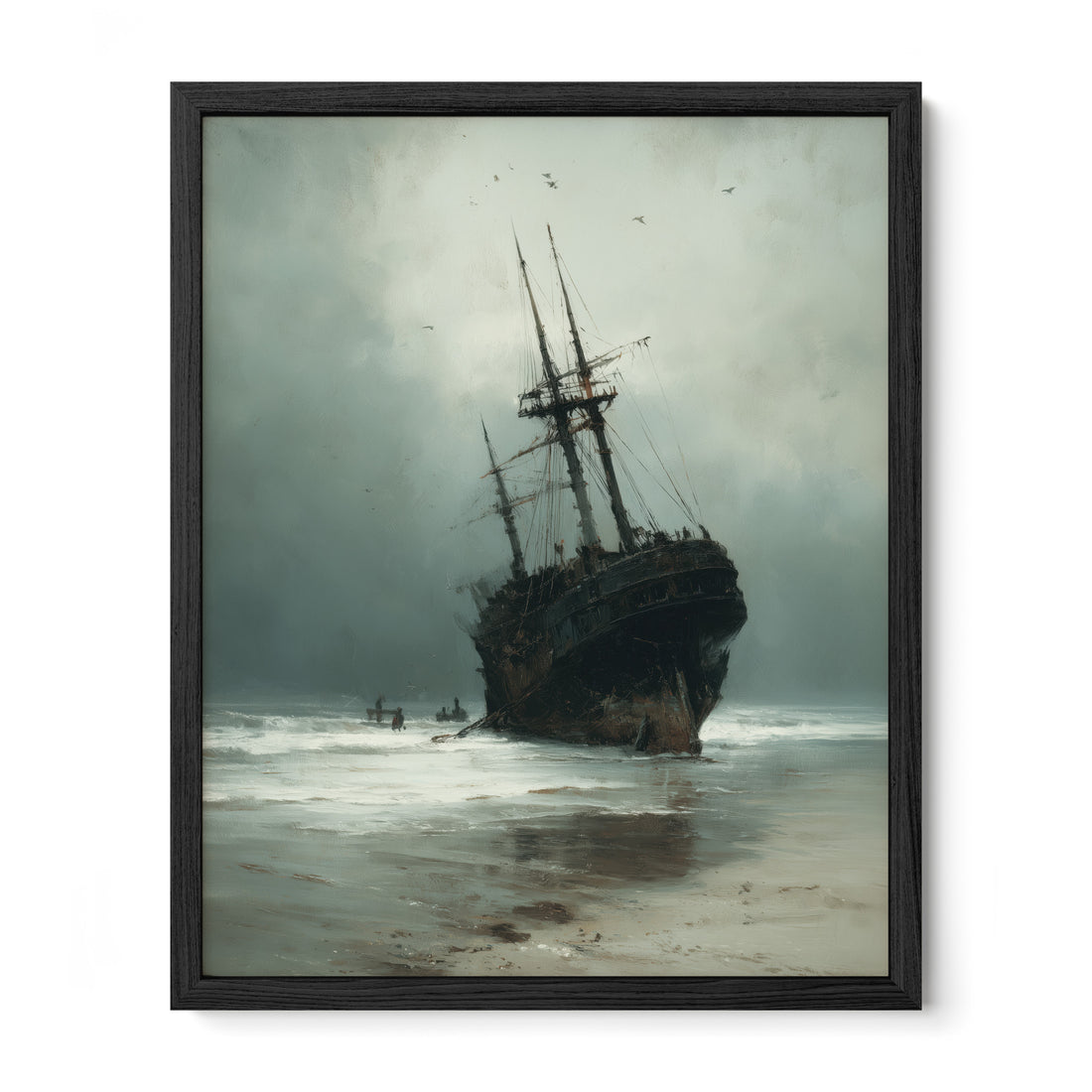 Shipwreck on Shoreline
