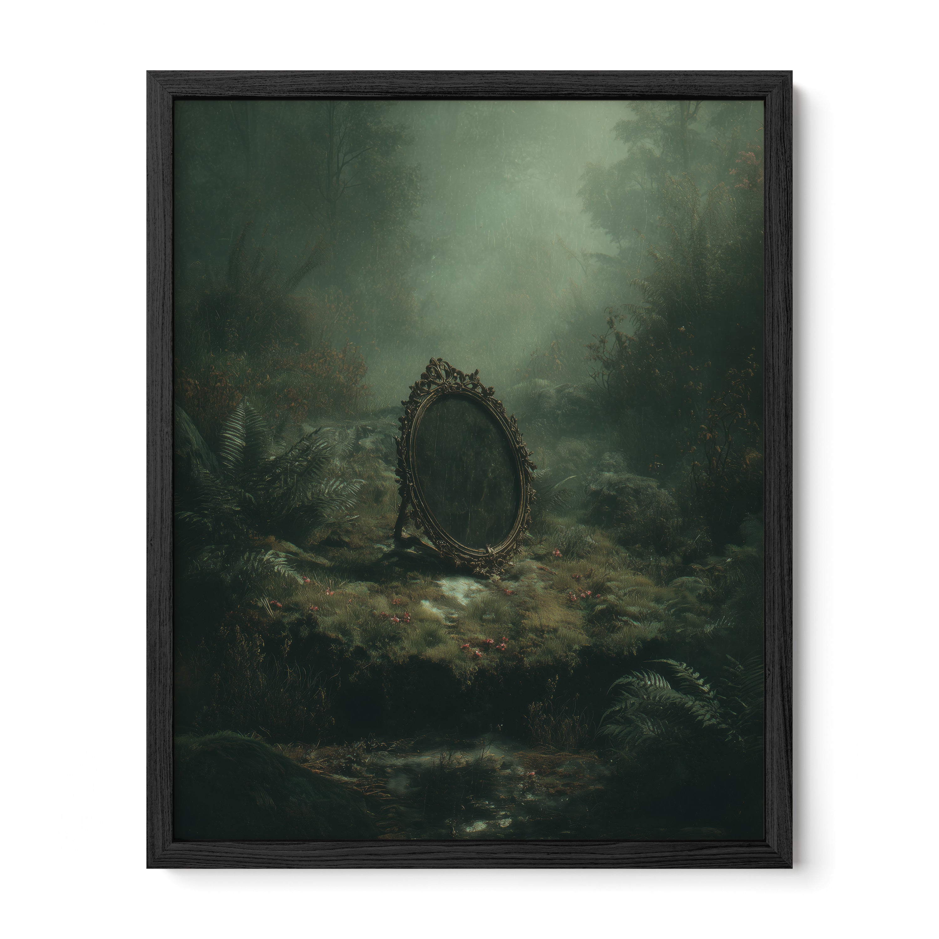 The Mirror Left in the Forest