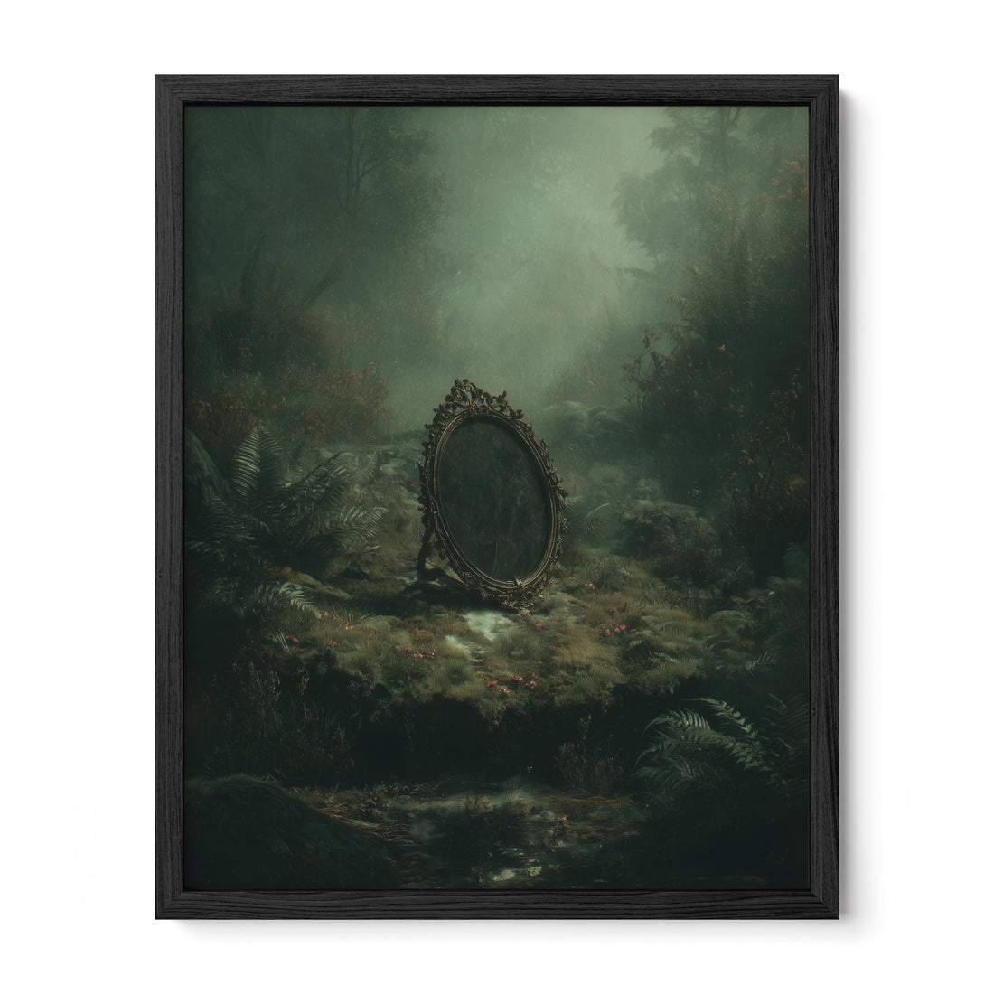 The Mirror Left in the Forest