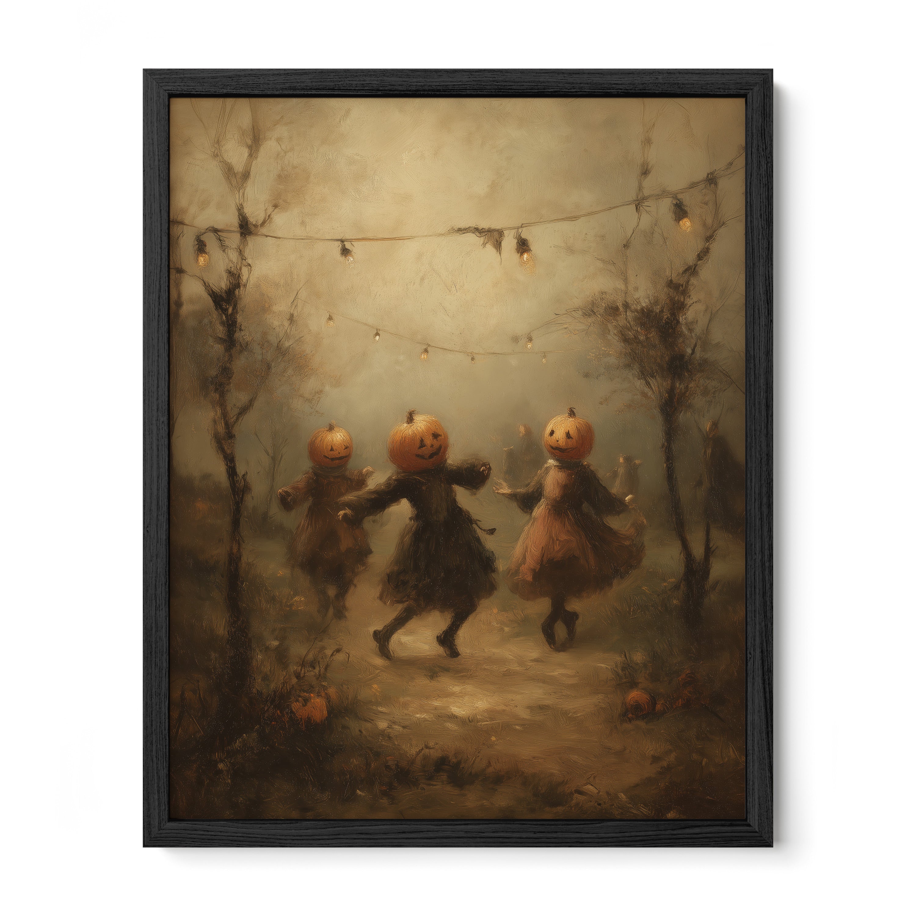 Pumpkin Dance at Dusk