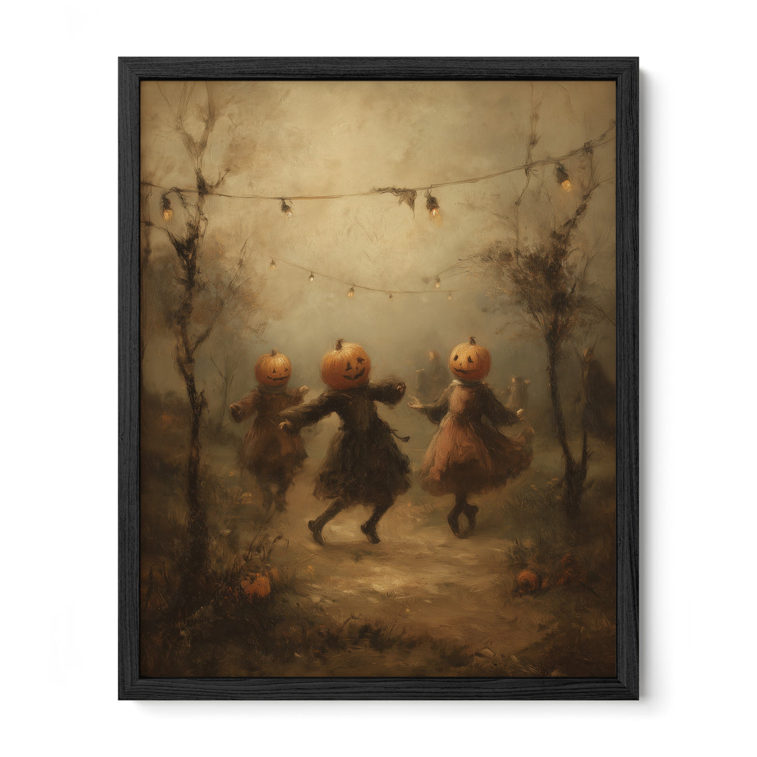 Pumpkin Dance at Dusk