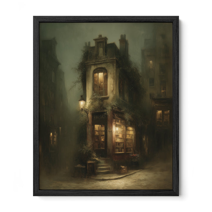 Gothic Storefront At Dusk