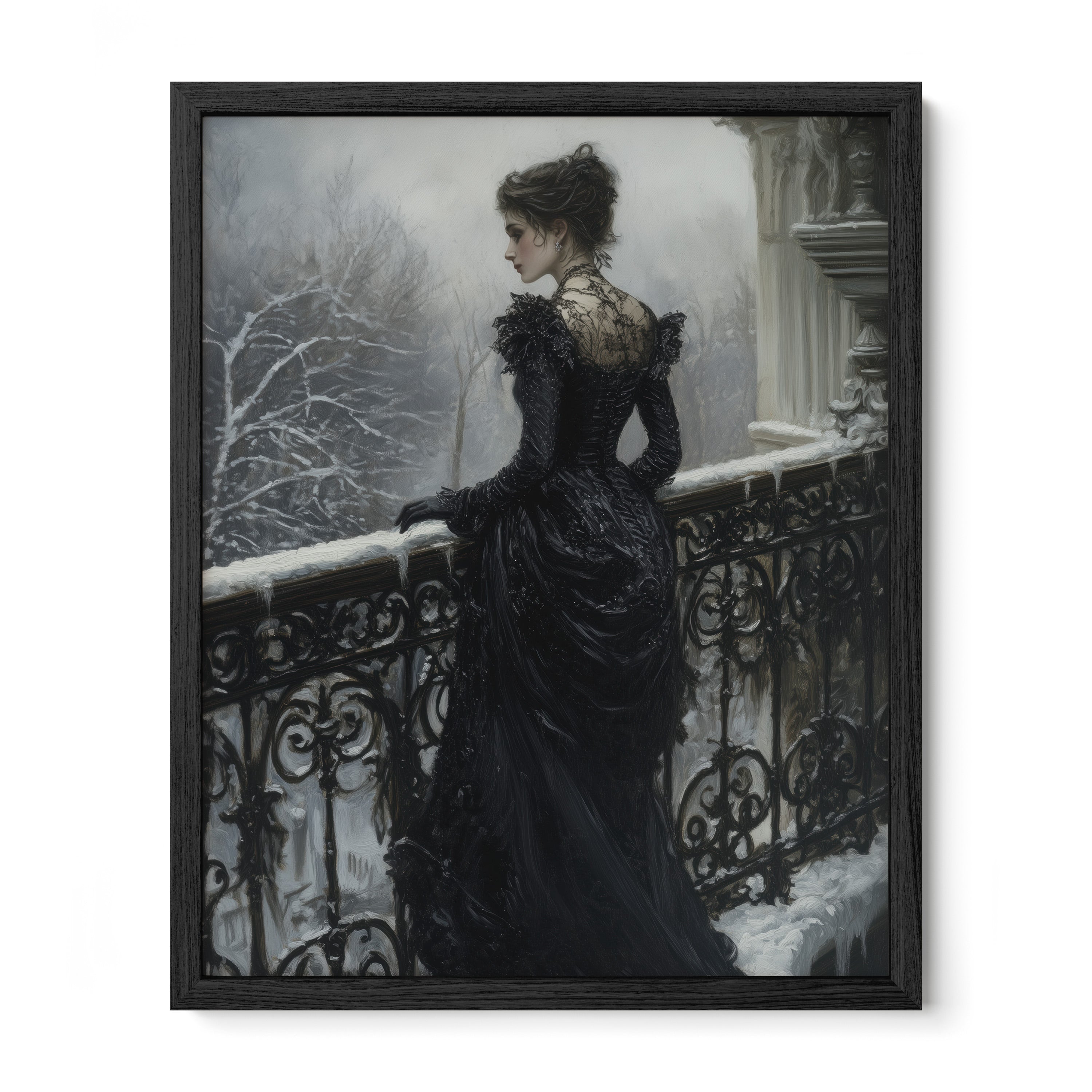 The Frosted Balcony