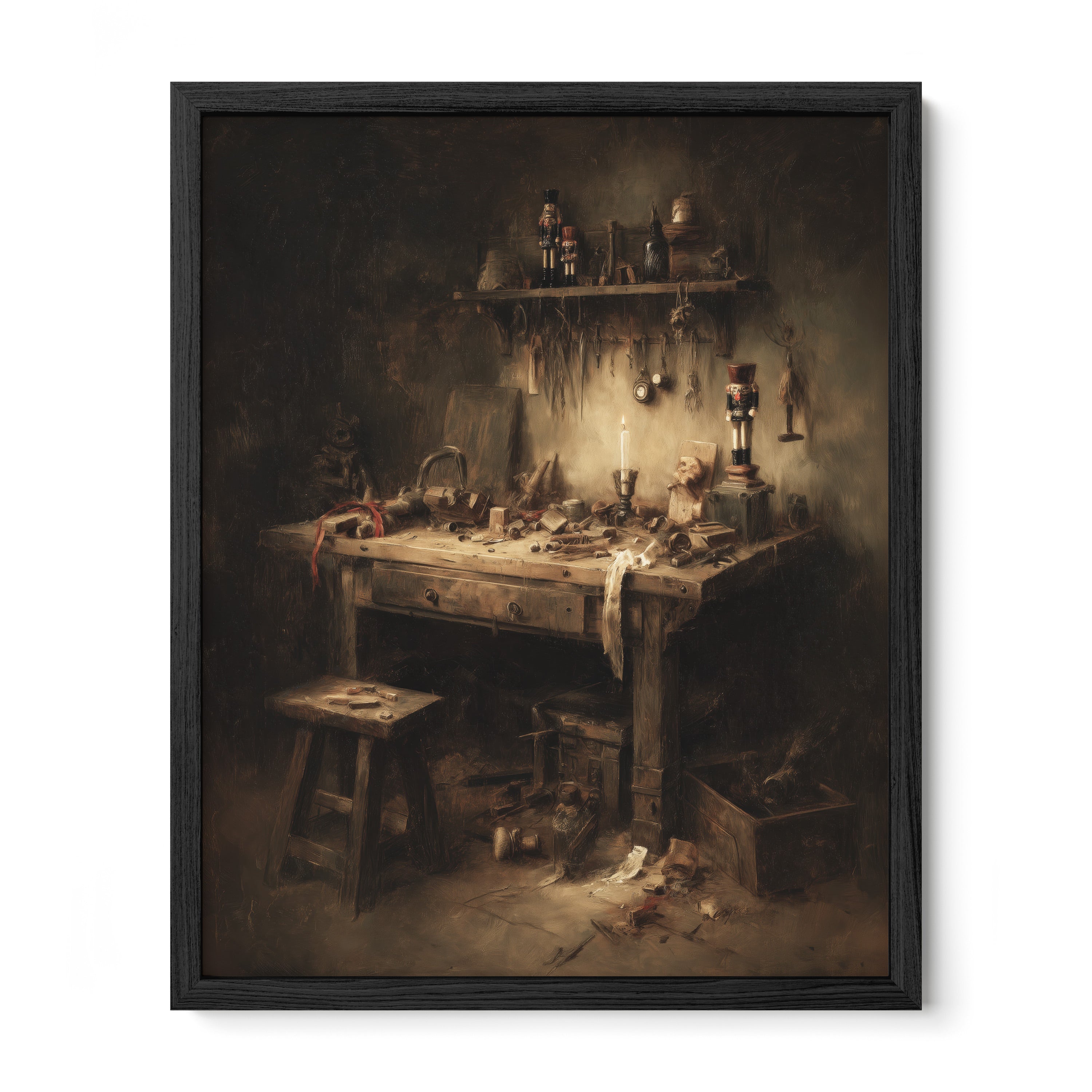 Toymaker's Holiday Workbench