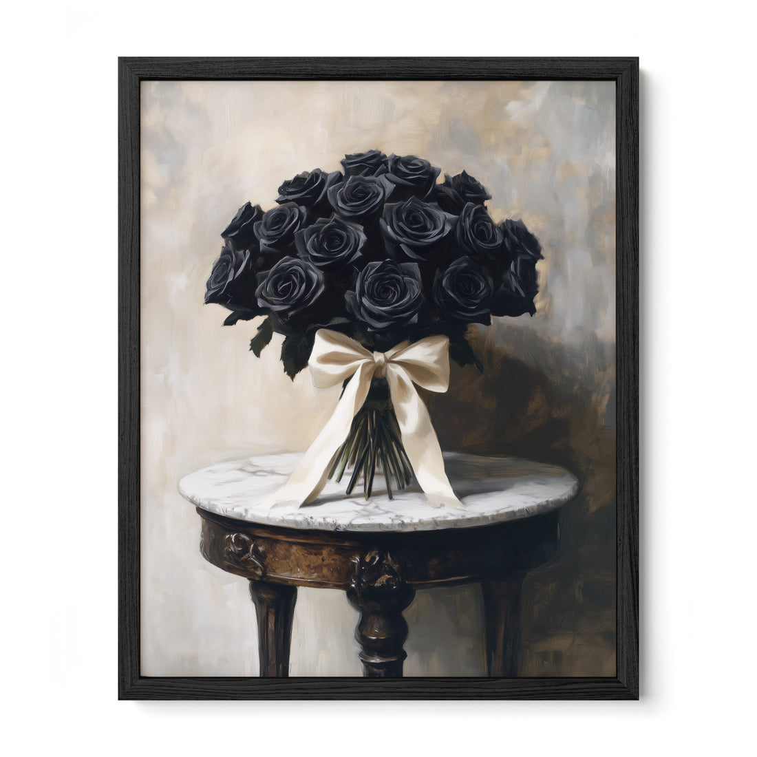 The Black Rose Bouquet