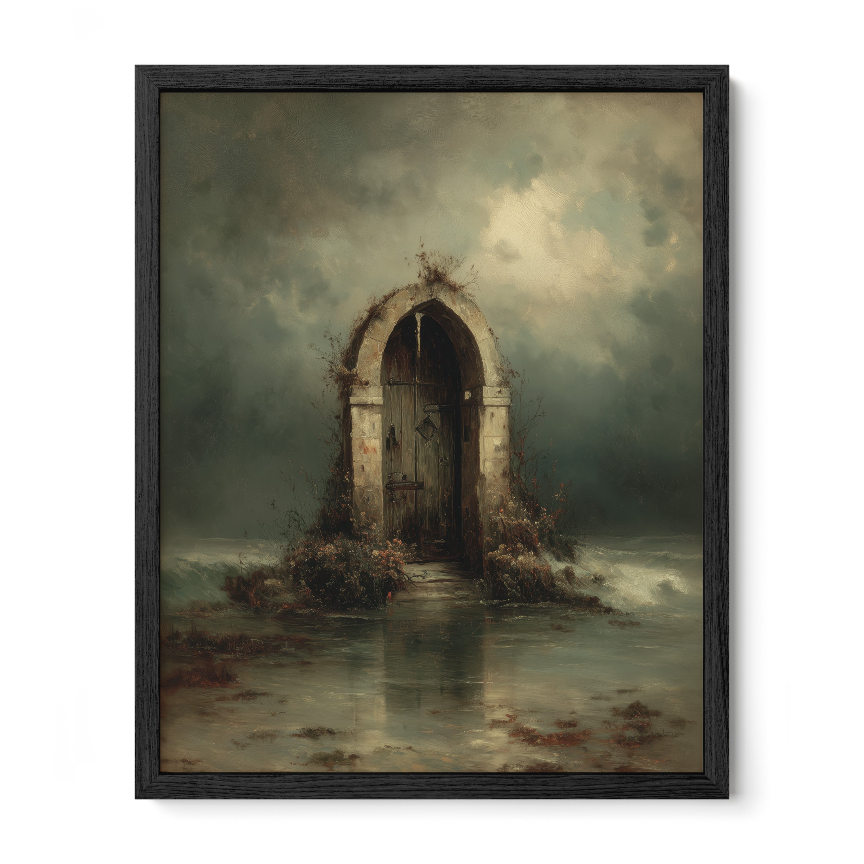 Gothic Arch in the Sea