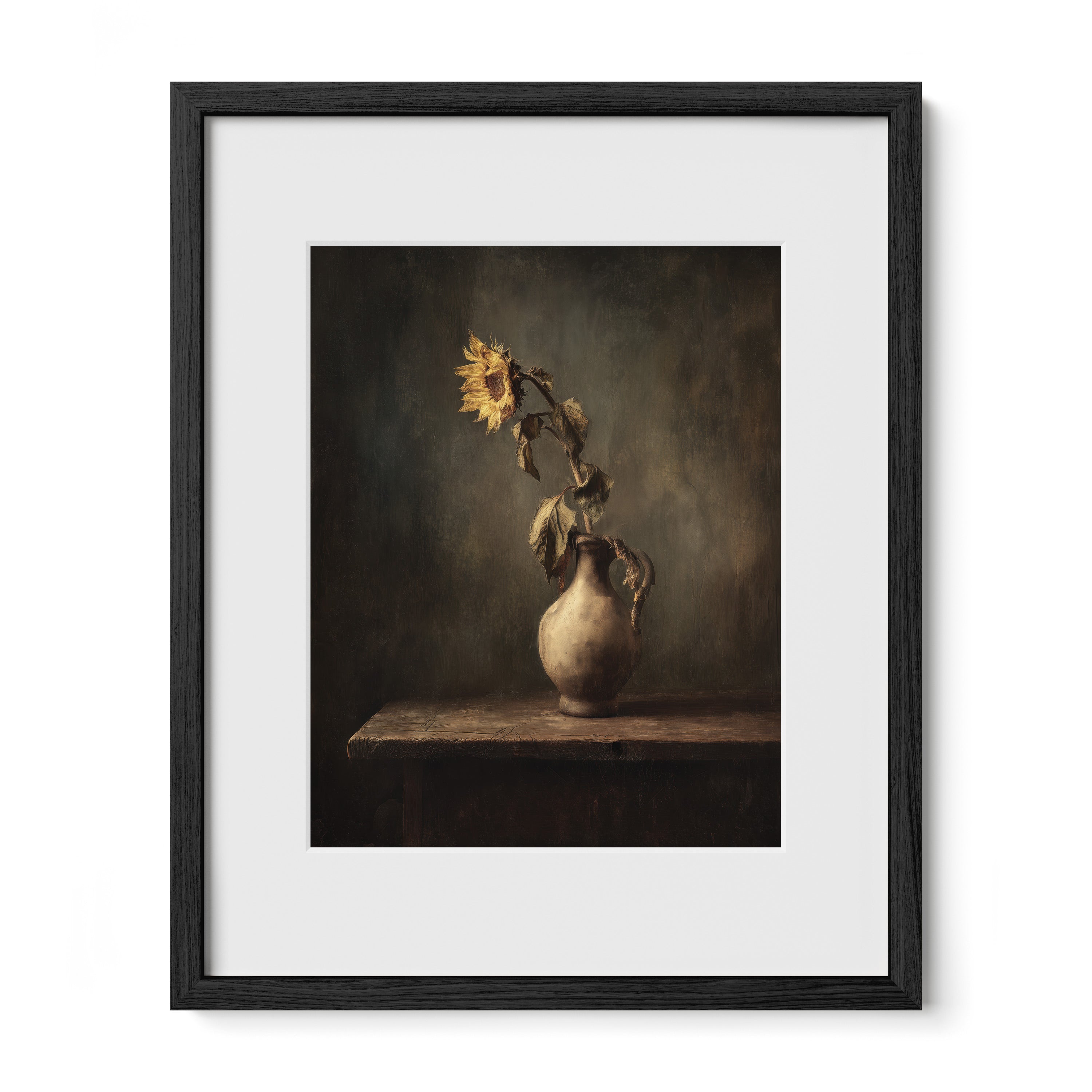Sunflower In Decay