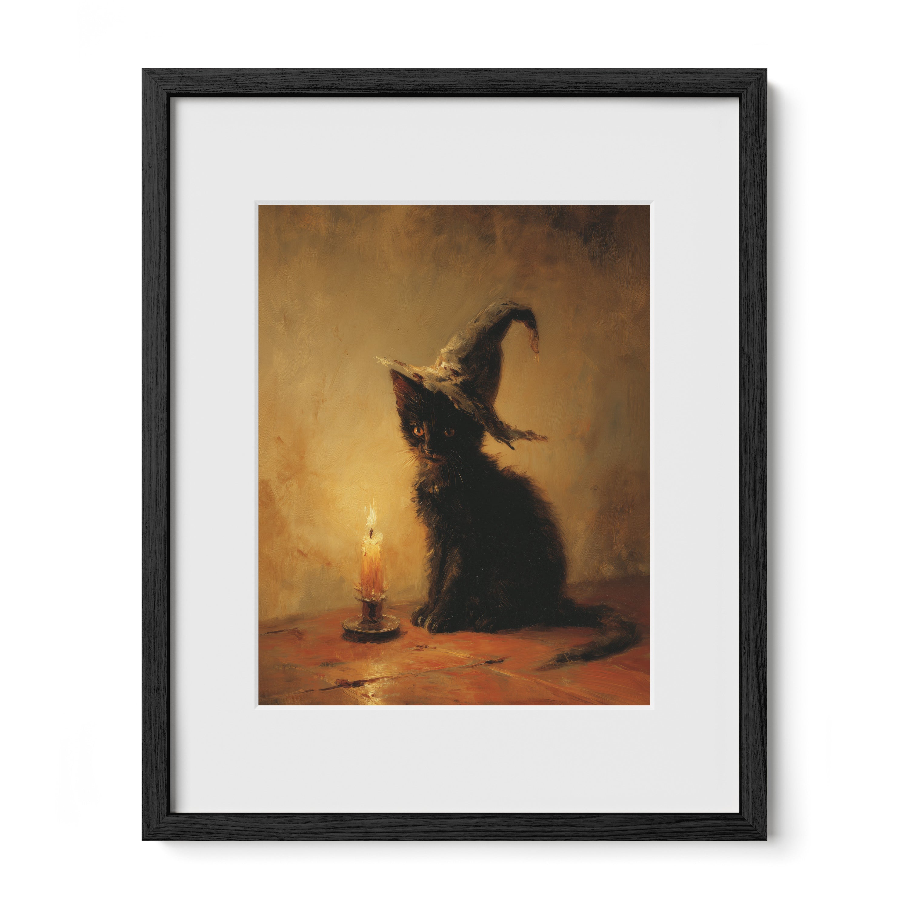 Cat and Candle Magic