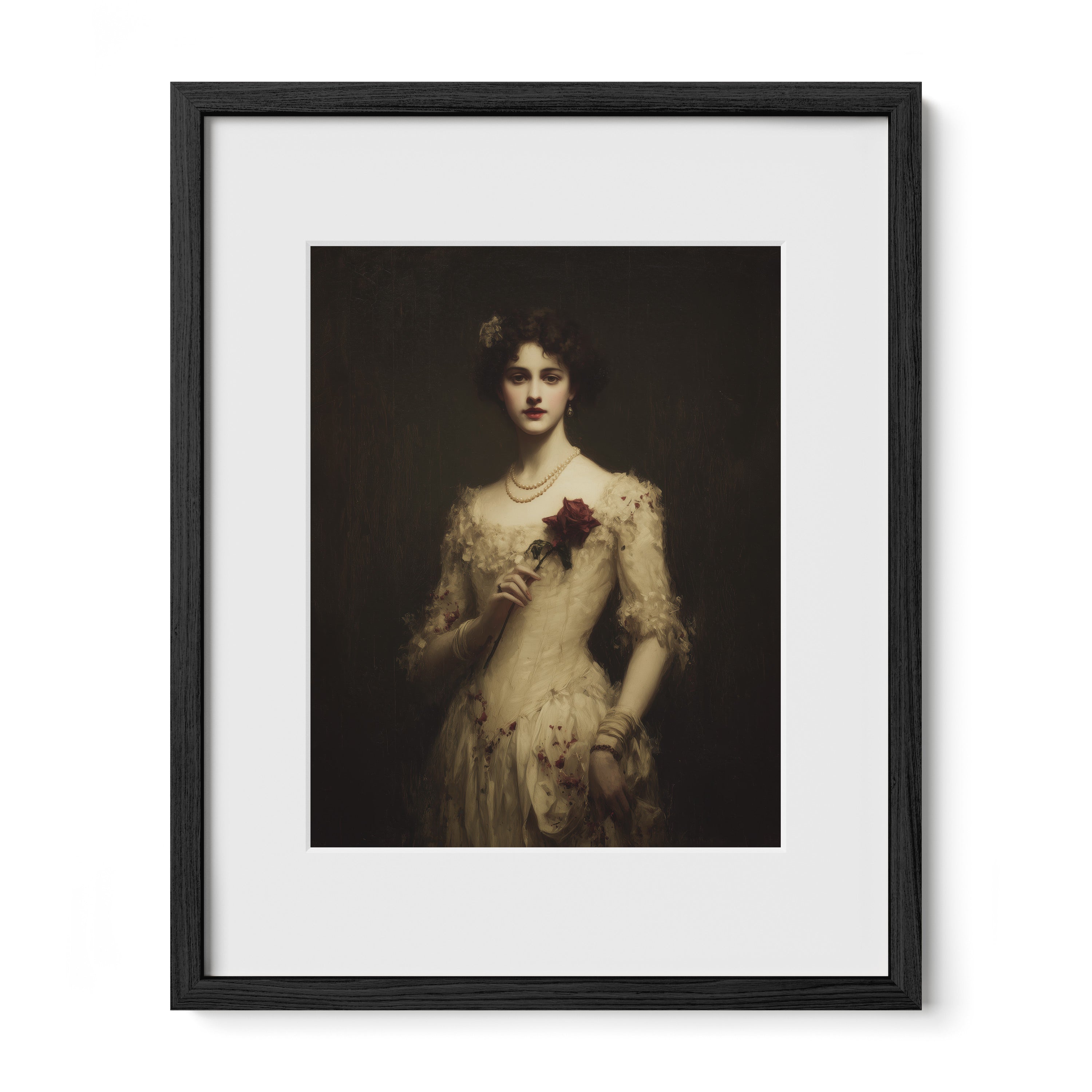 Rose in Her Hands