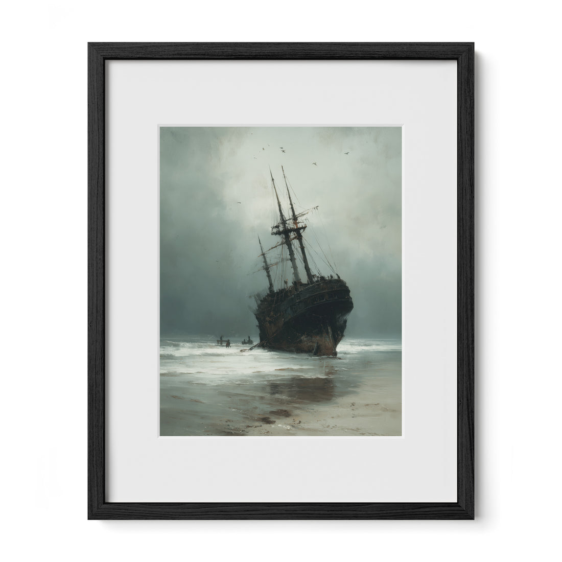 Shipwreck on Shoreline