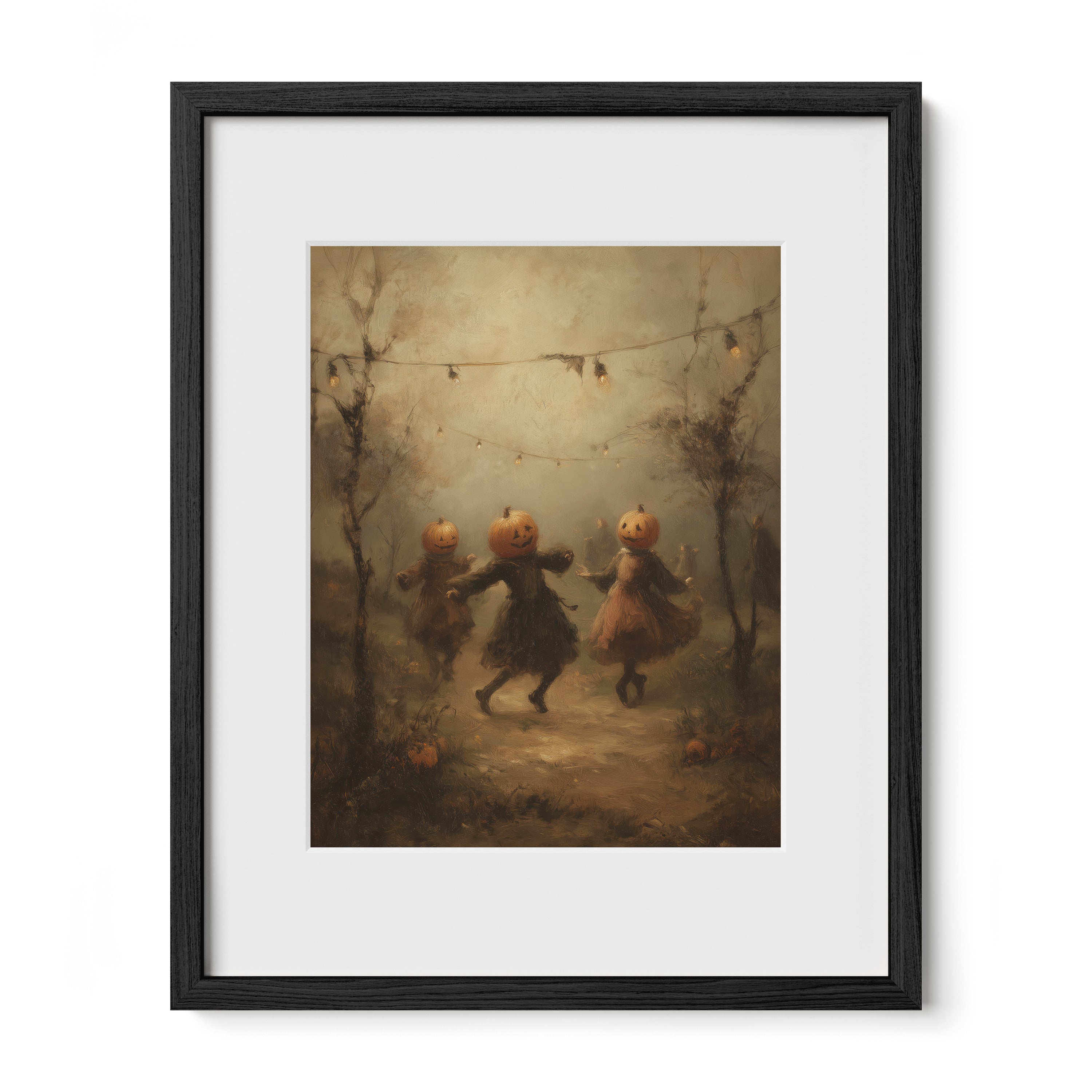 Pumpkin Dance at Dusk