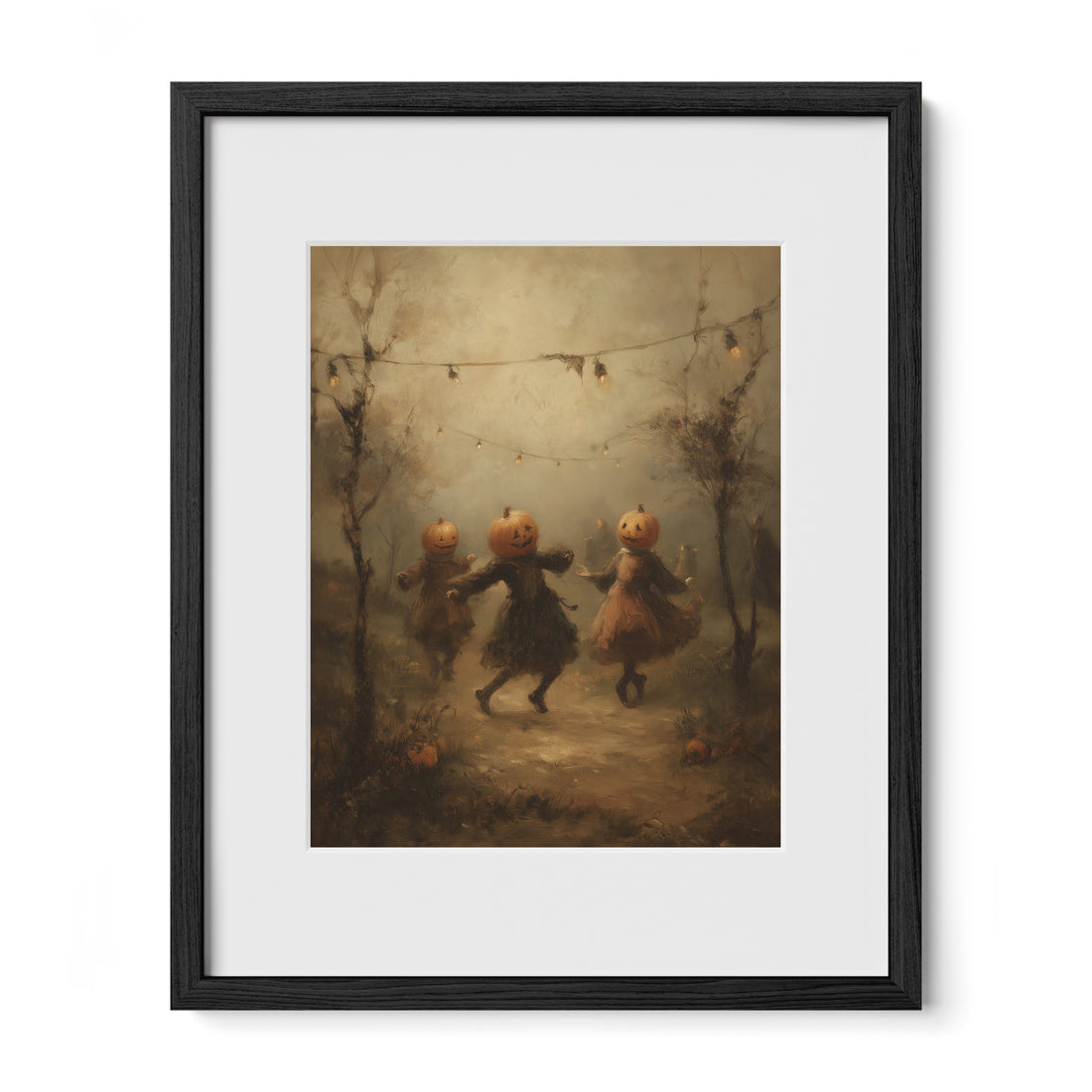 Pumpkin Dance at Dusk