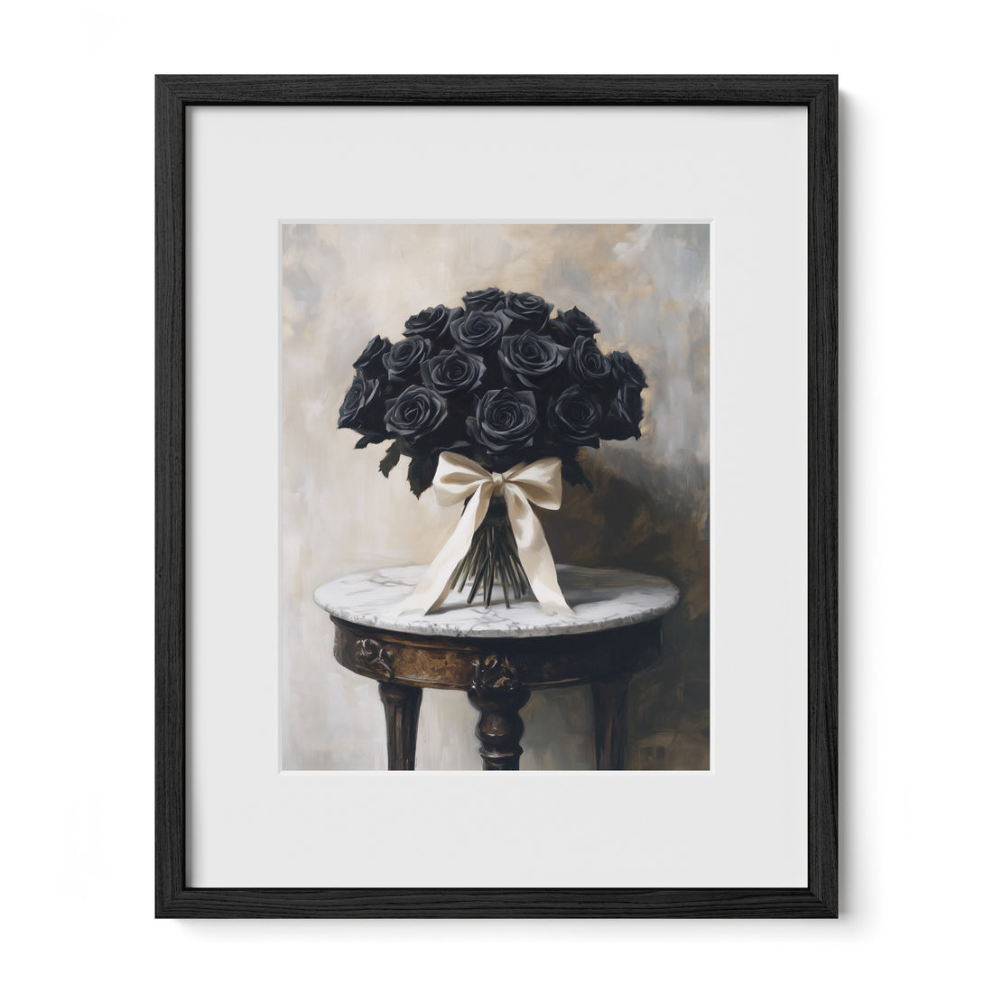 The Black Rose Bouquet