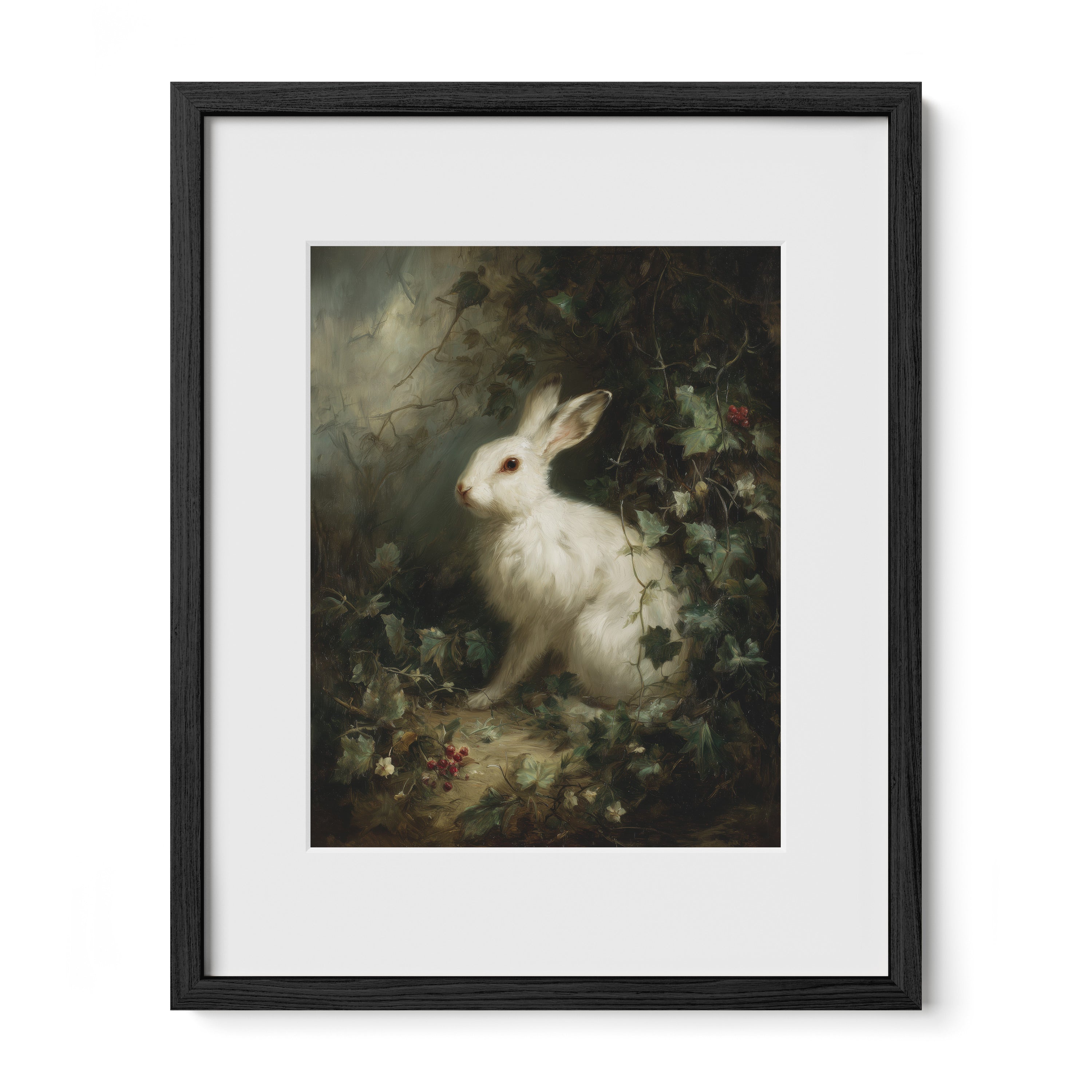 White Rabbit In Ivy