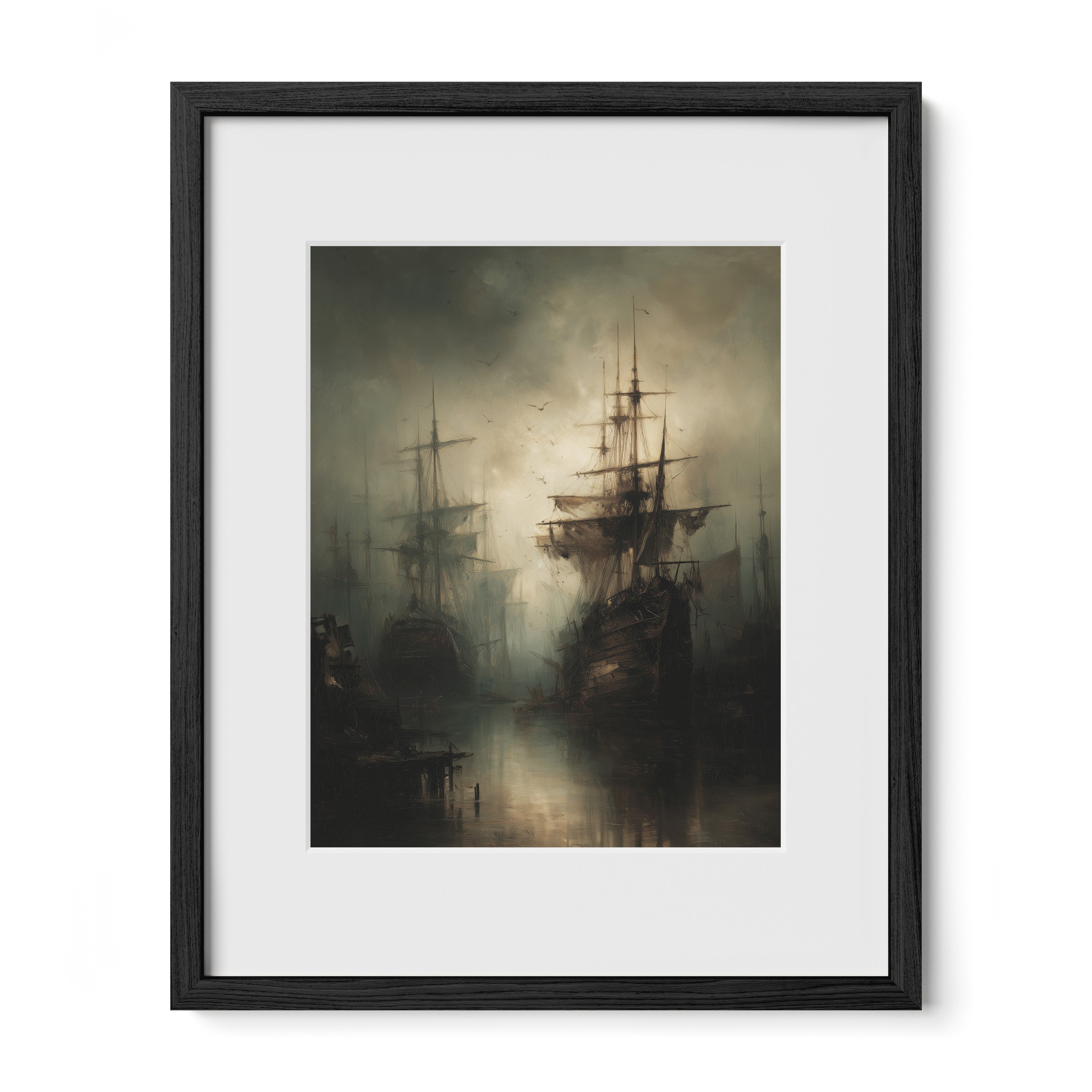 Ghost Ships in Fog