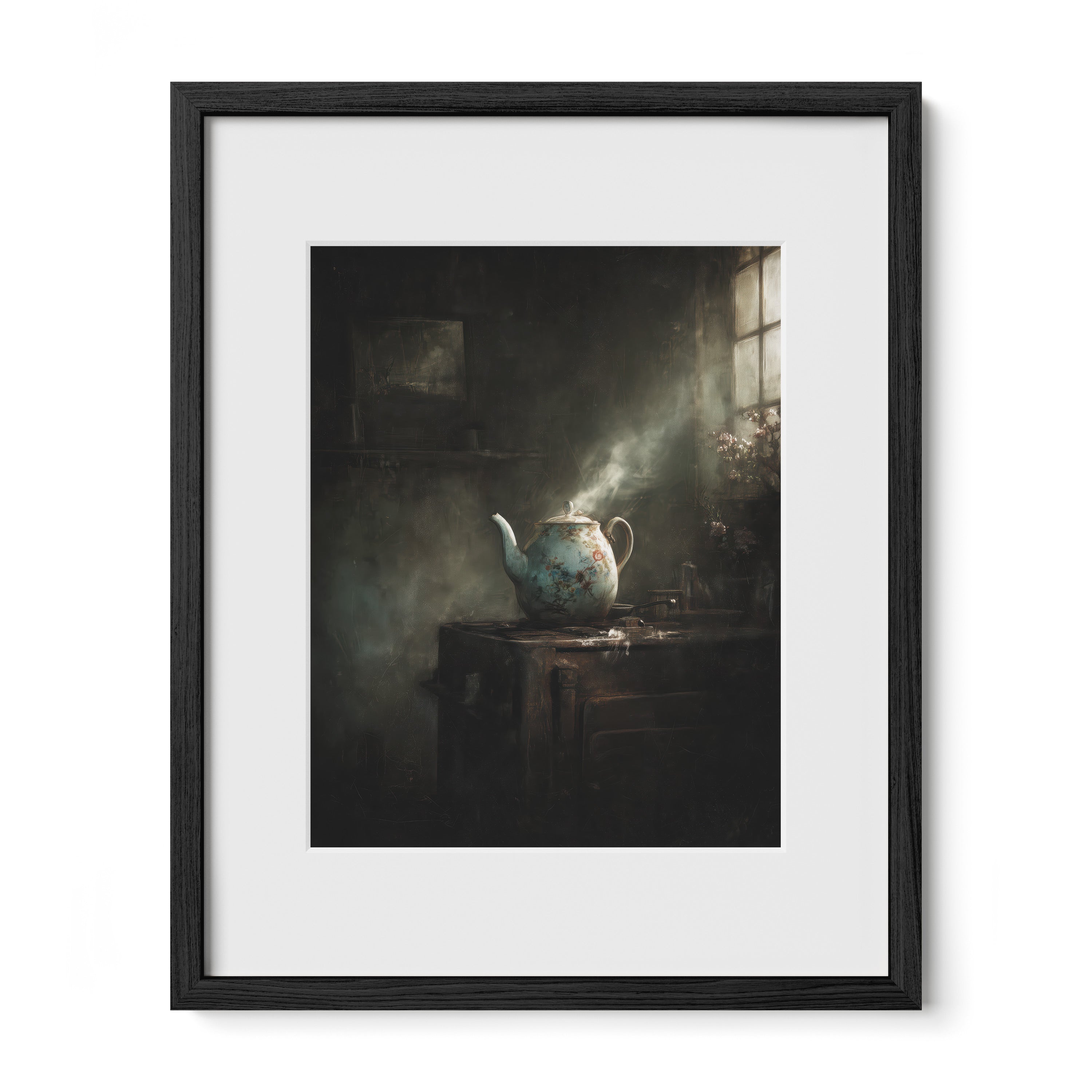 Teapot in Morning Dust